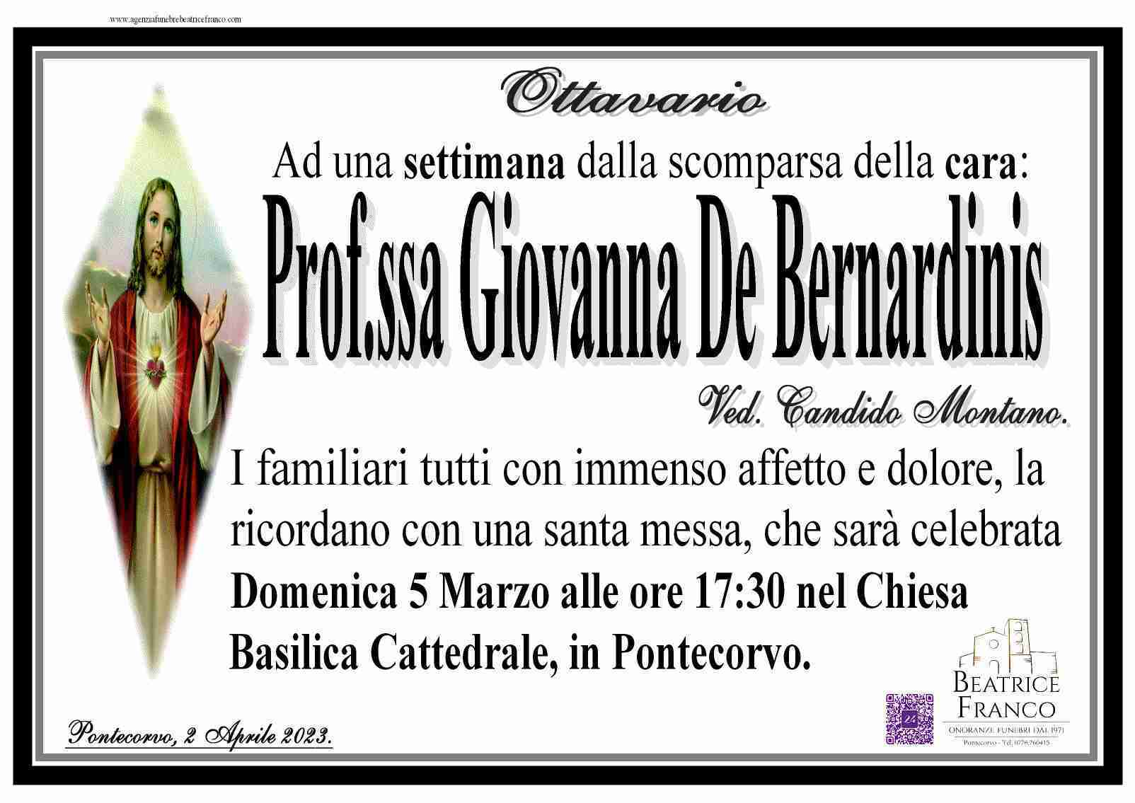 Giovanna De Bernardinis