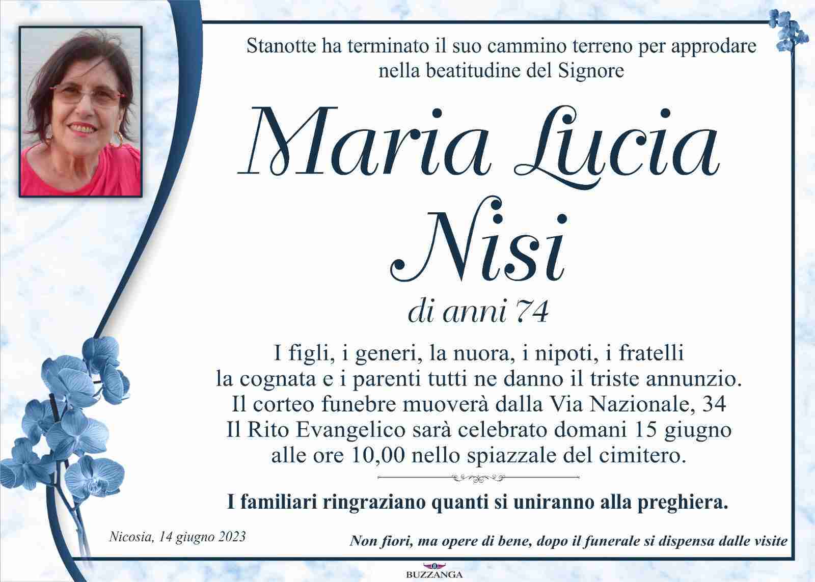 Maria Lucia Nisi