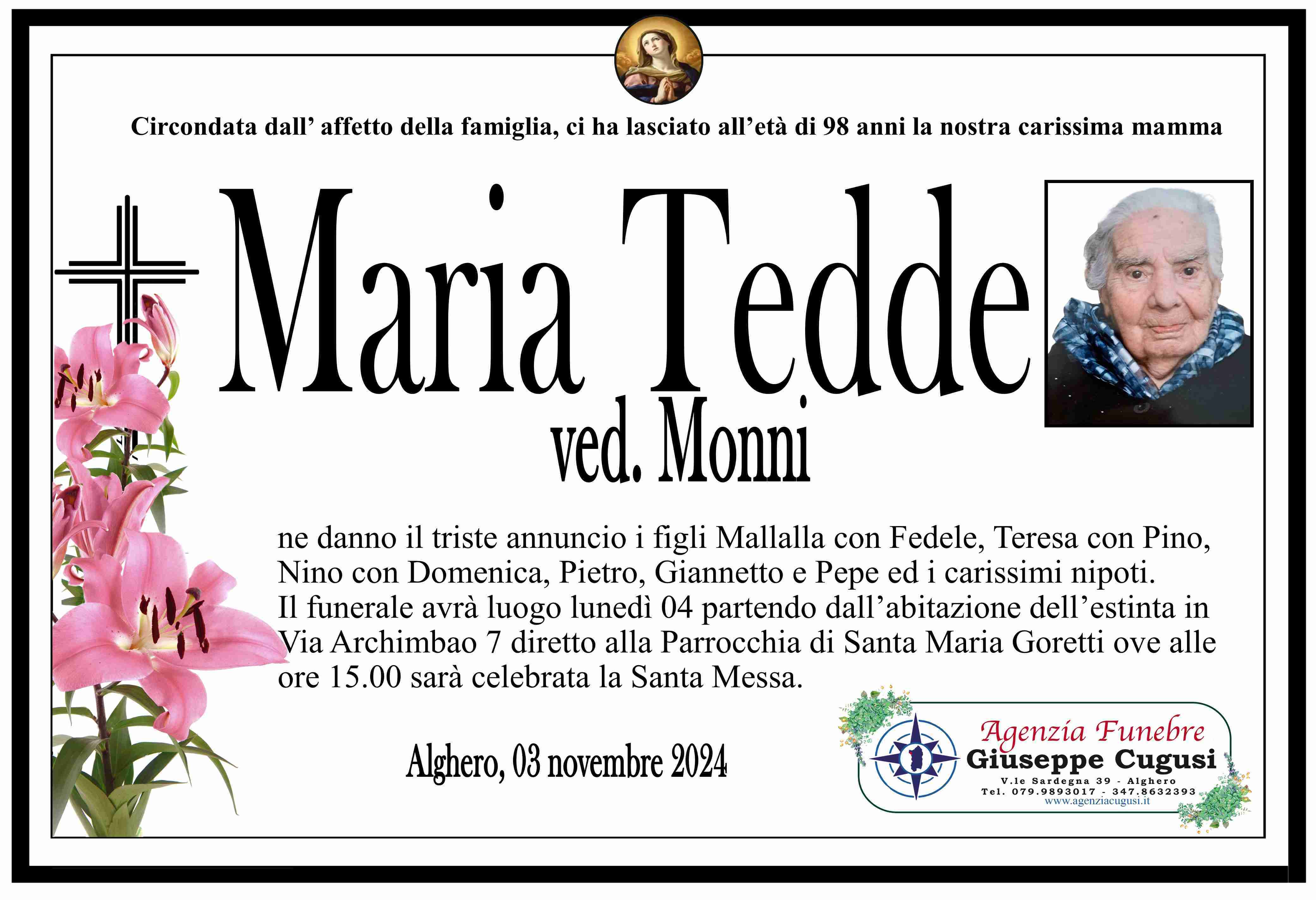 Maria Tedde