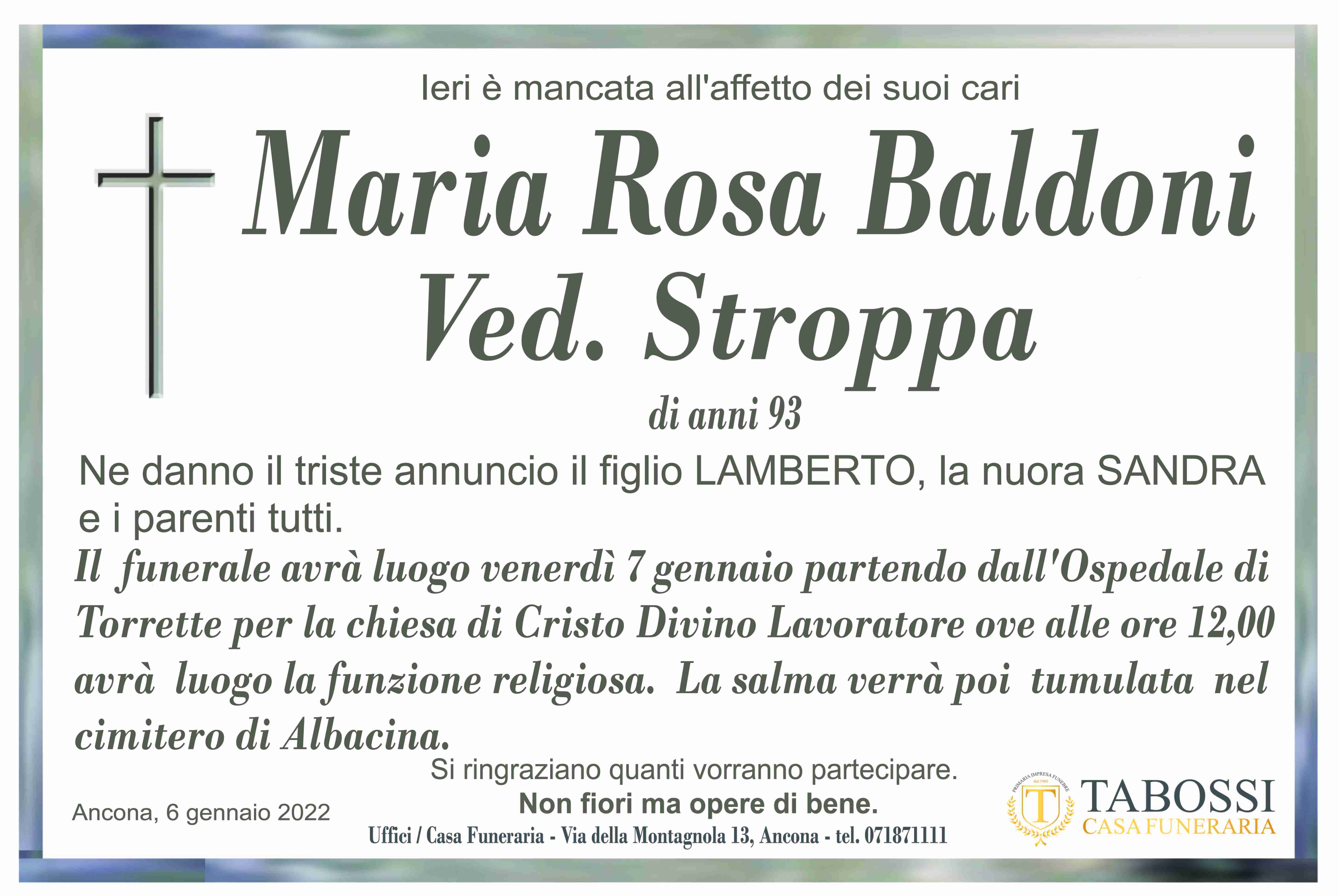 Maria Rosa Baldoni