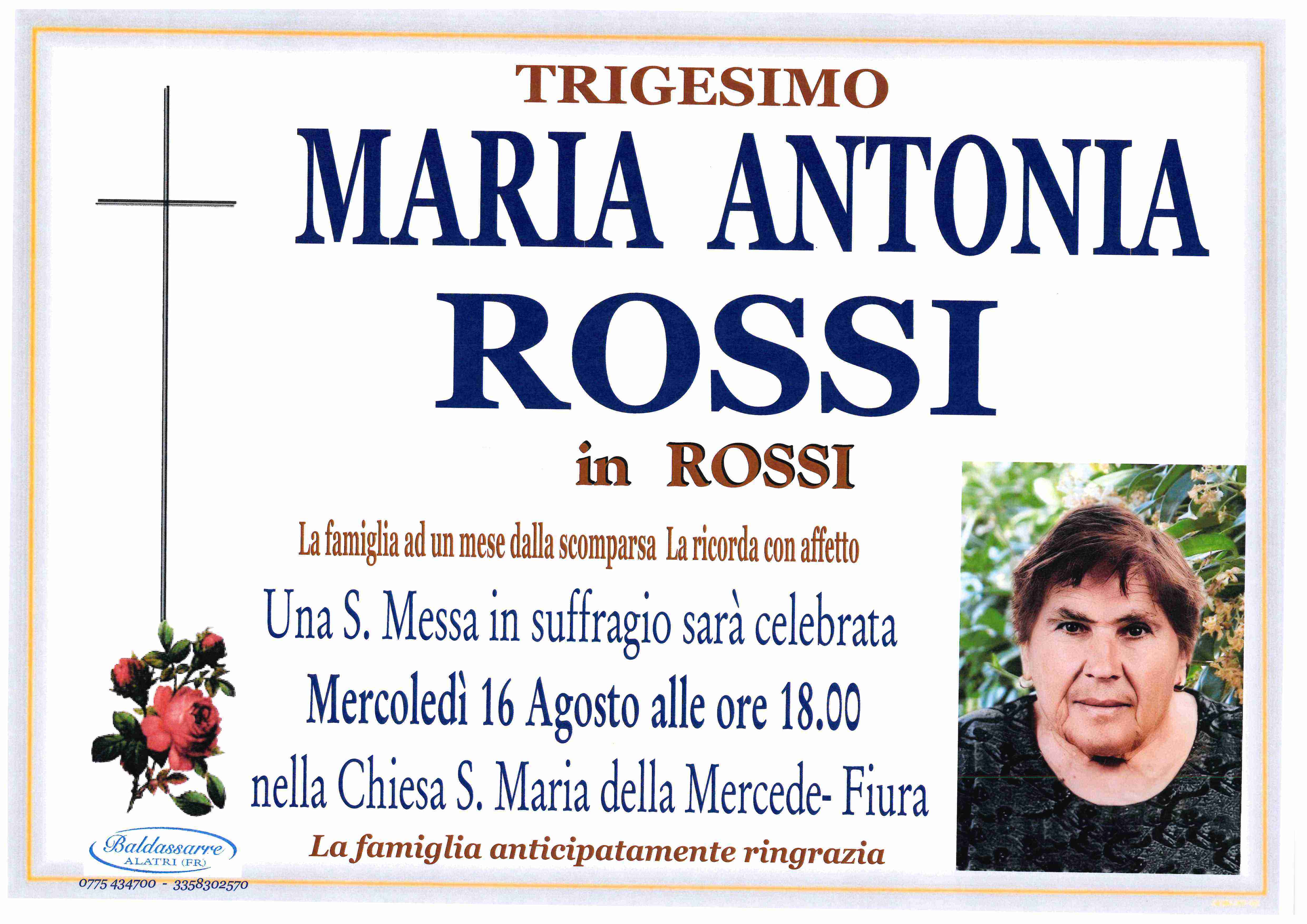 Maria Antonia Rossi