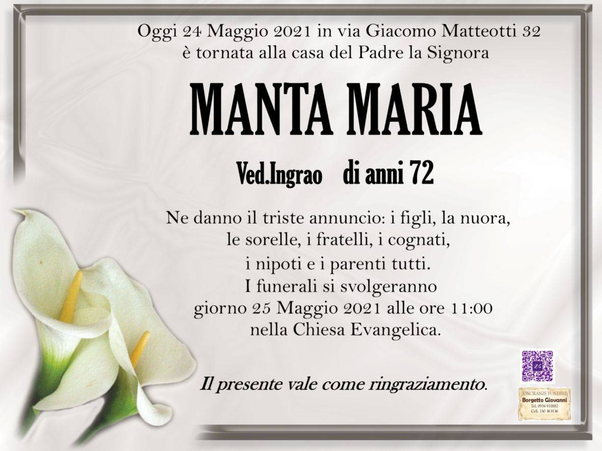 Maria Manta