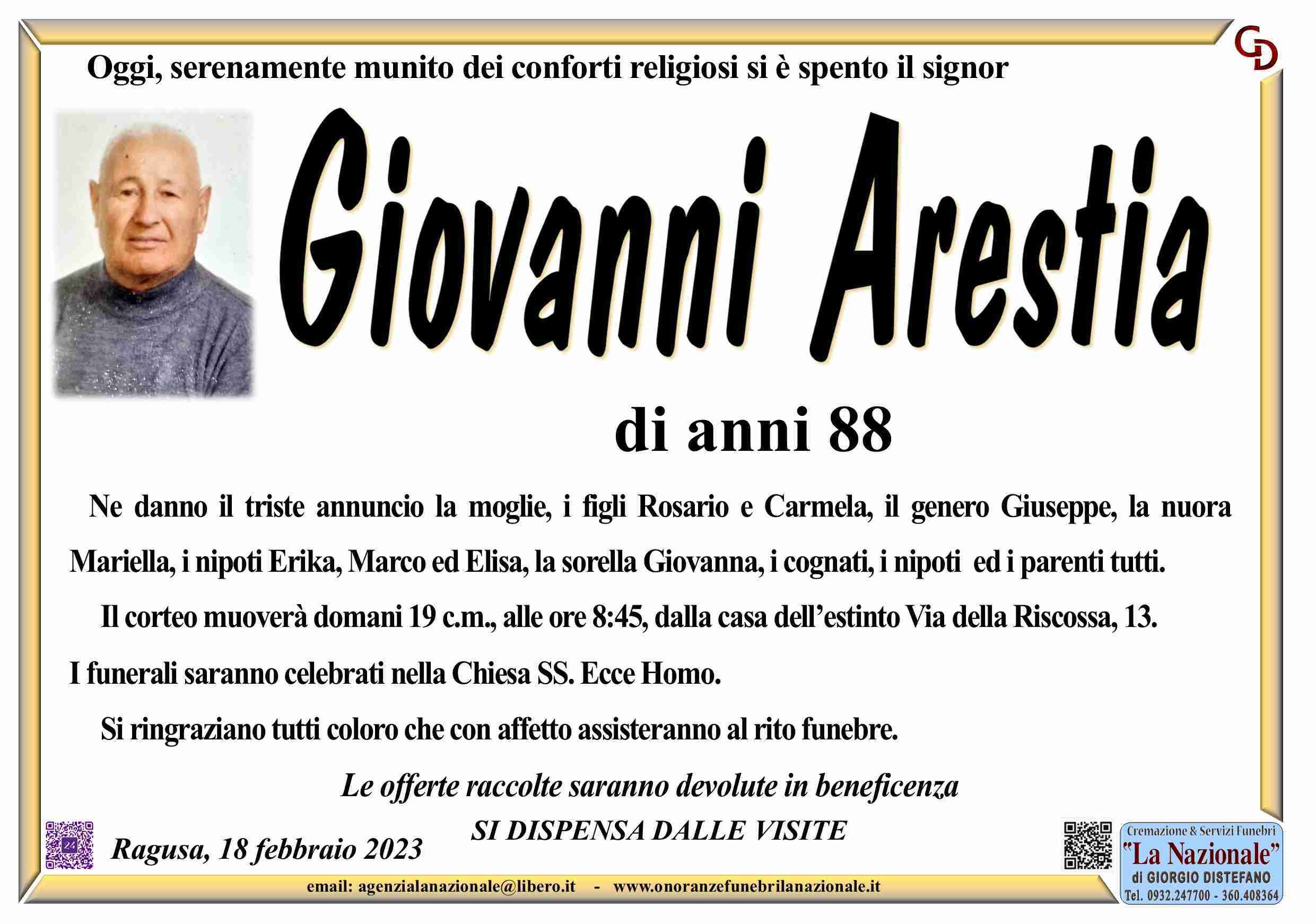Giovanni Arestia