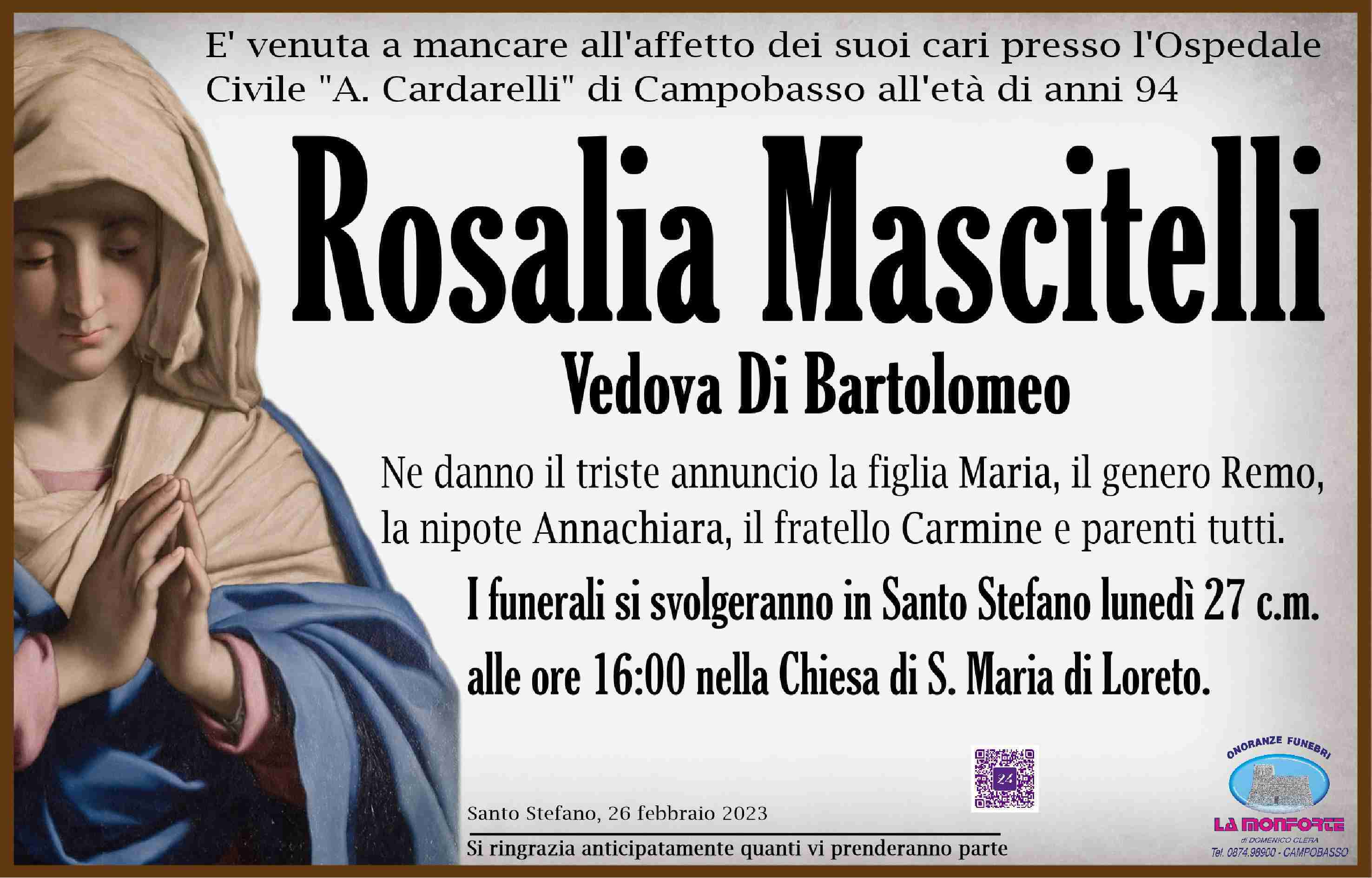 Rosalia Mascitelli