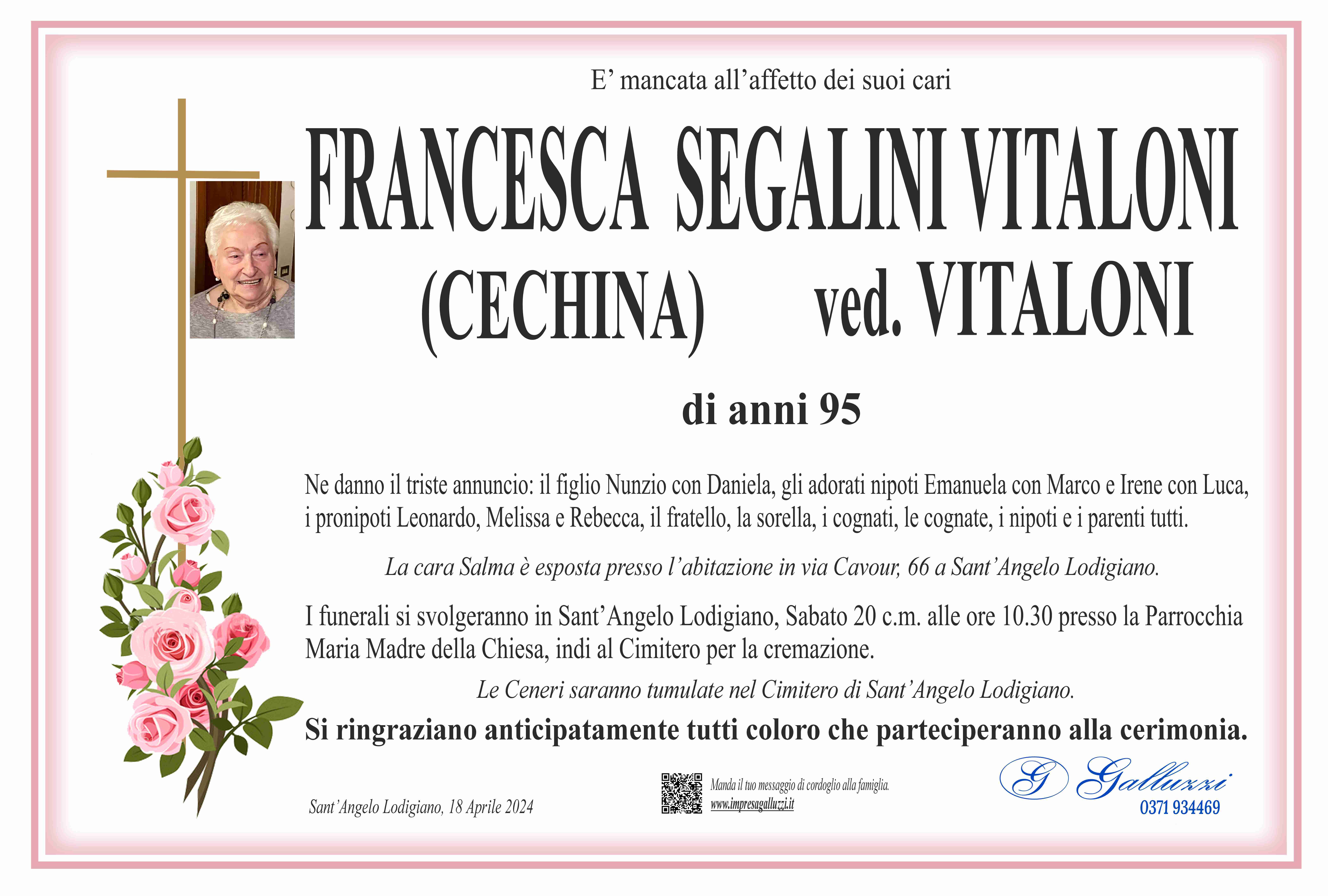 Francesca Segalini Vitaloni