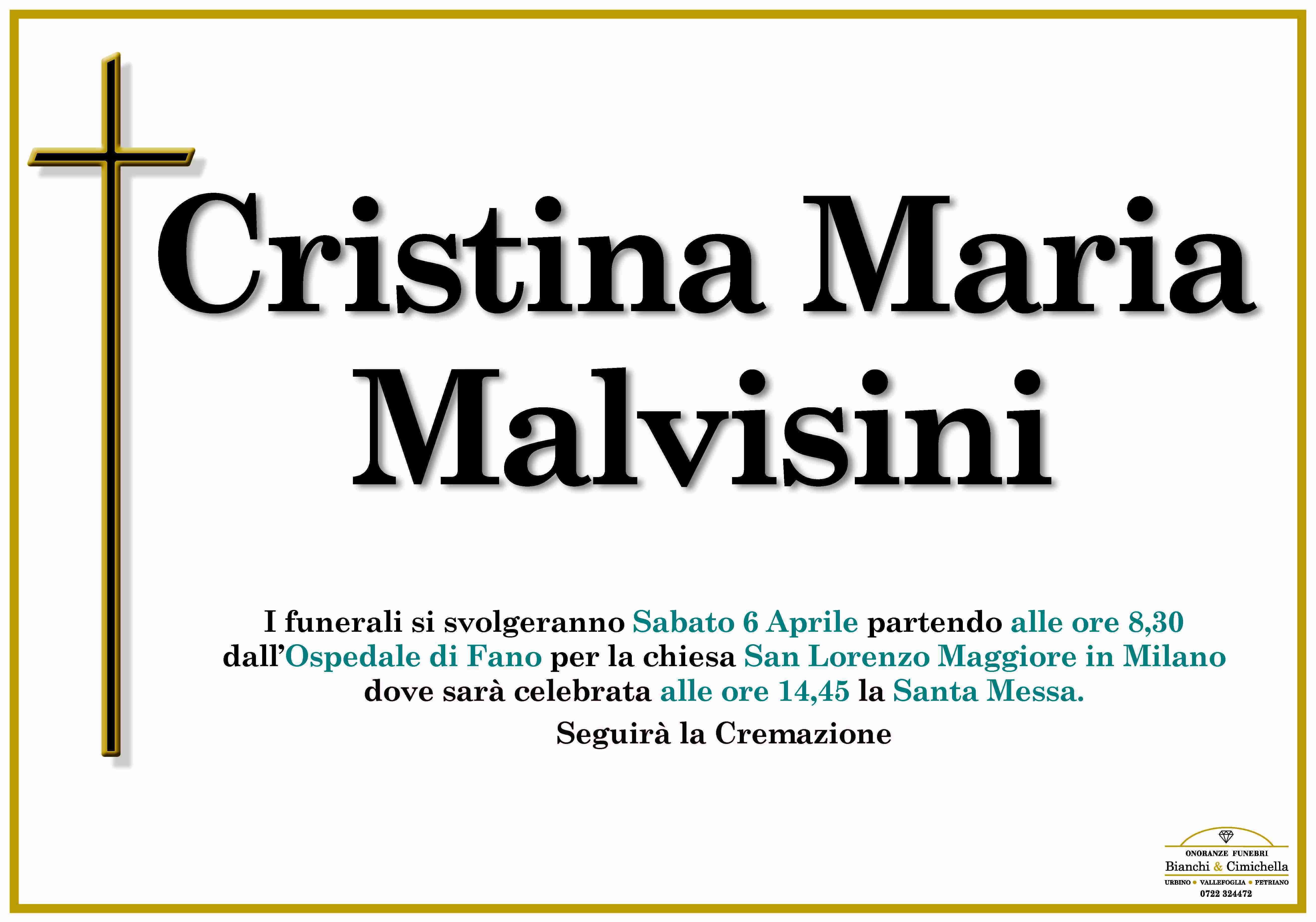 Cristina Maria Malvasini