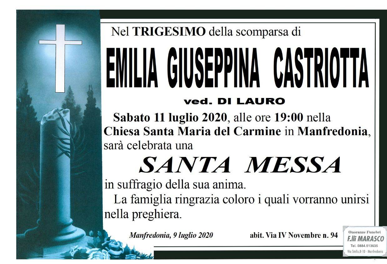 Emilia Giuseppa Castriotta