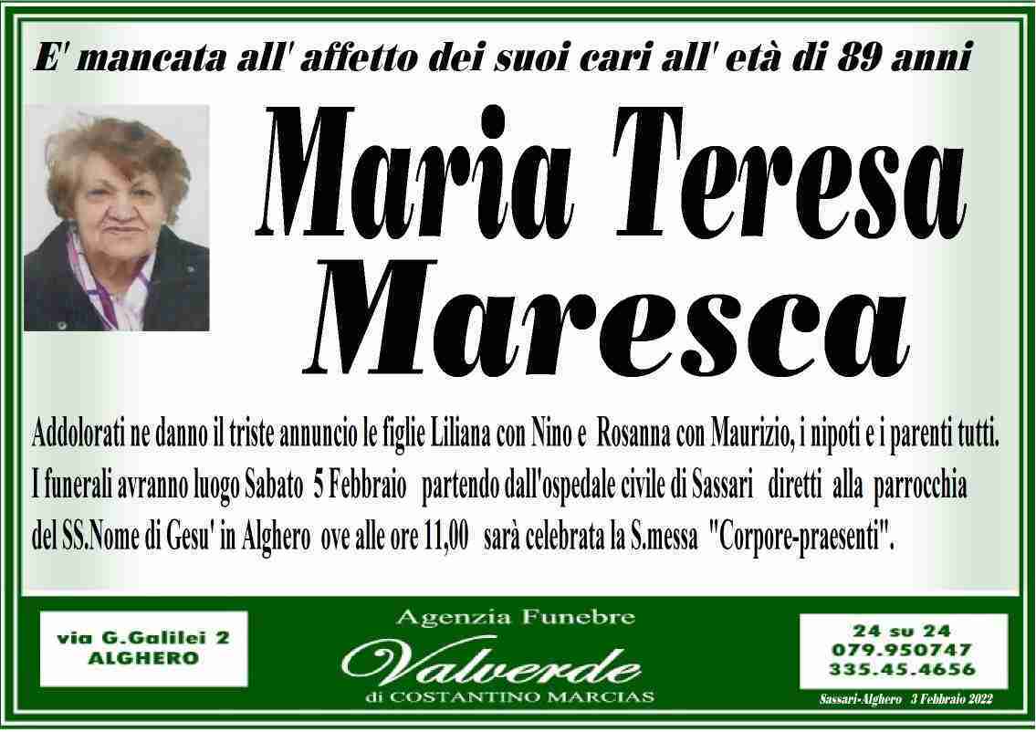 Maria Teresa Maresca