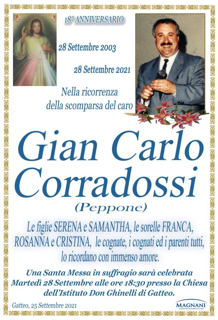 Gian Carlo Corradossi
