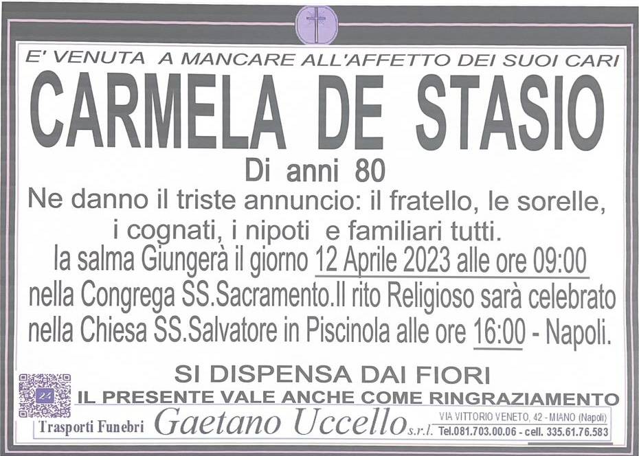 Carmela De Stasio