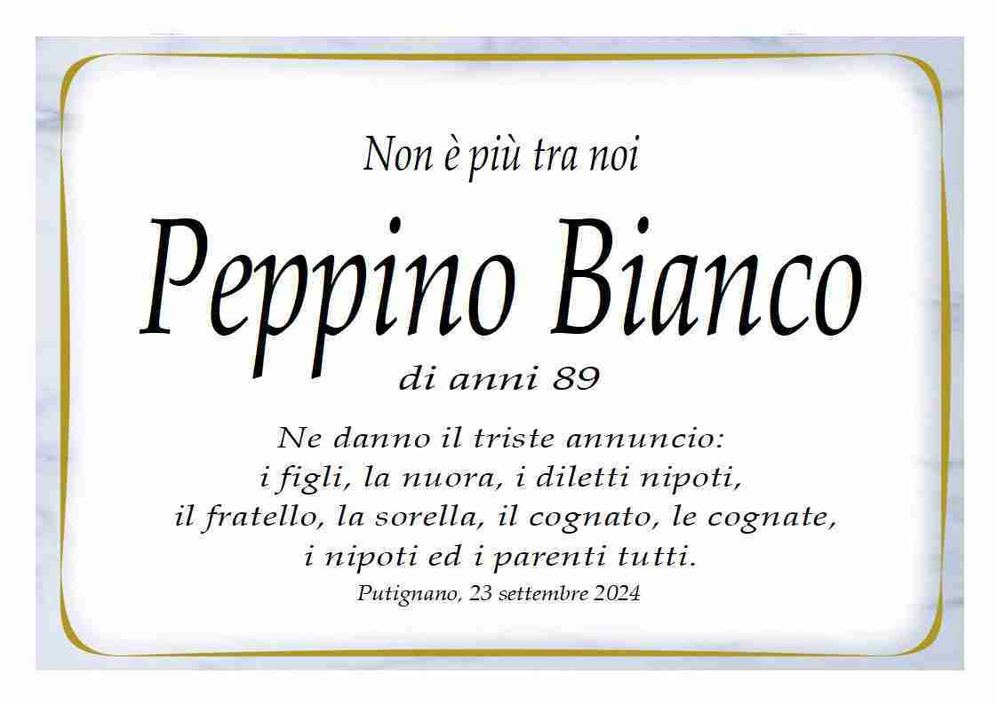 Peppino Bianco