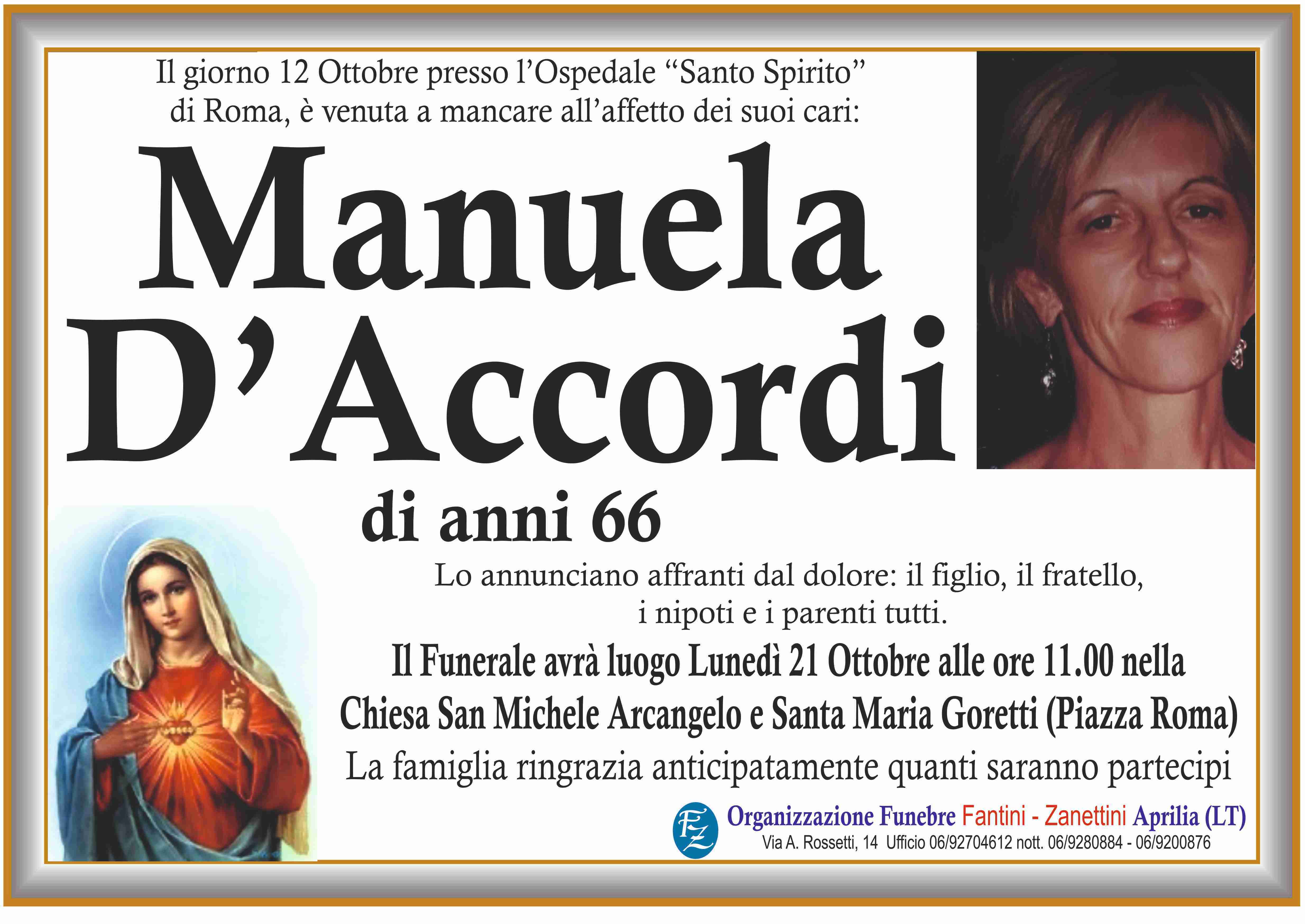 Manuela D'Accordi