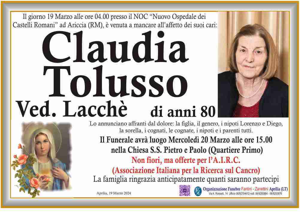 Claudia Tolusso