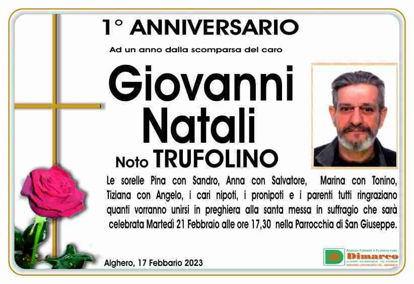 Giovanni Natali noto Trufolino