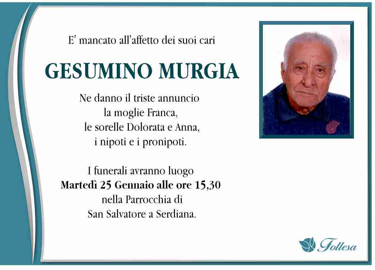 Gesumino Murgia