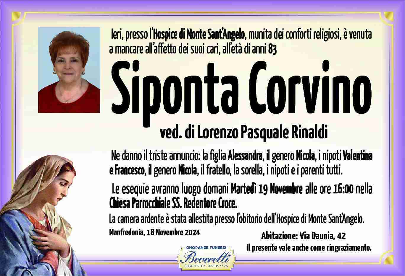 Siponta Corvino