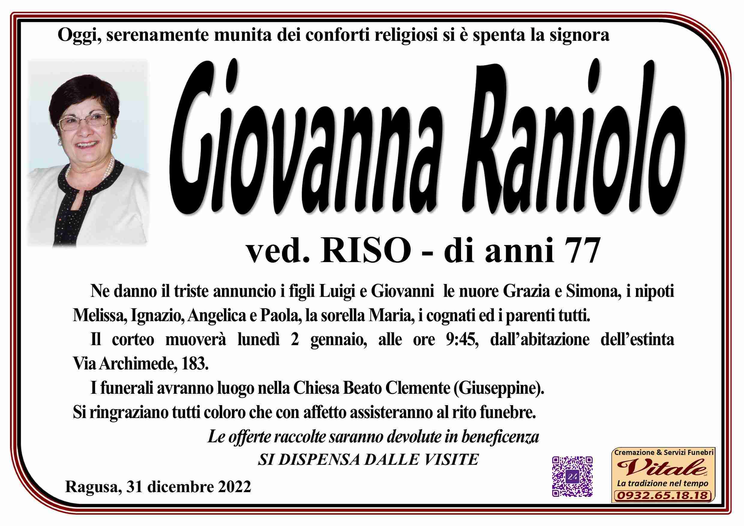 Giovanna Raniolo
