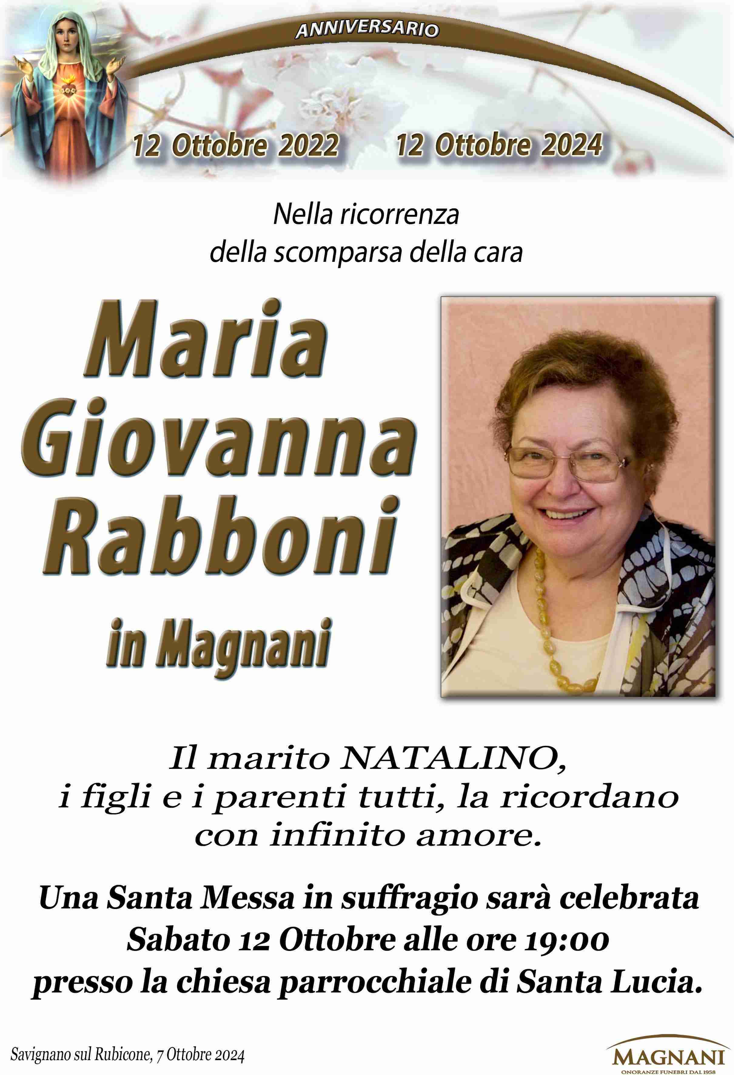 Rabboni Maria Giovanna