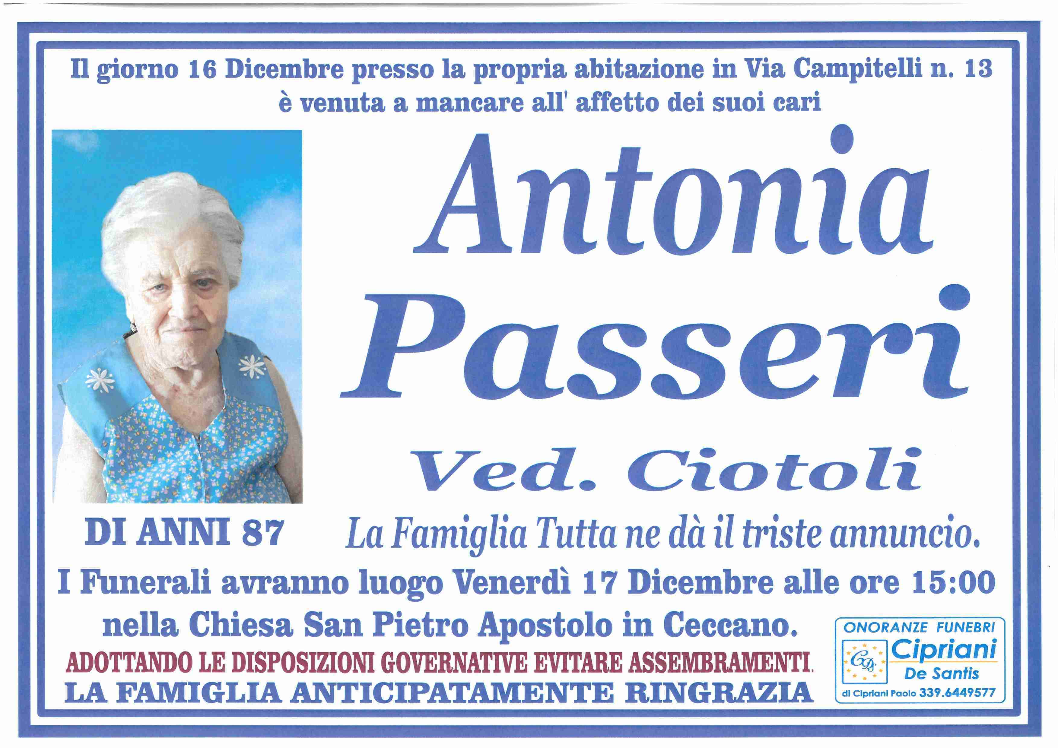 Antonia Passeri