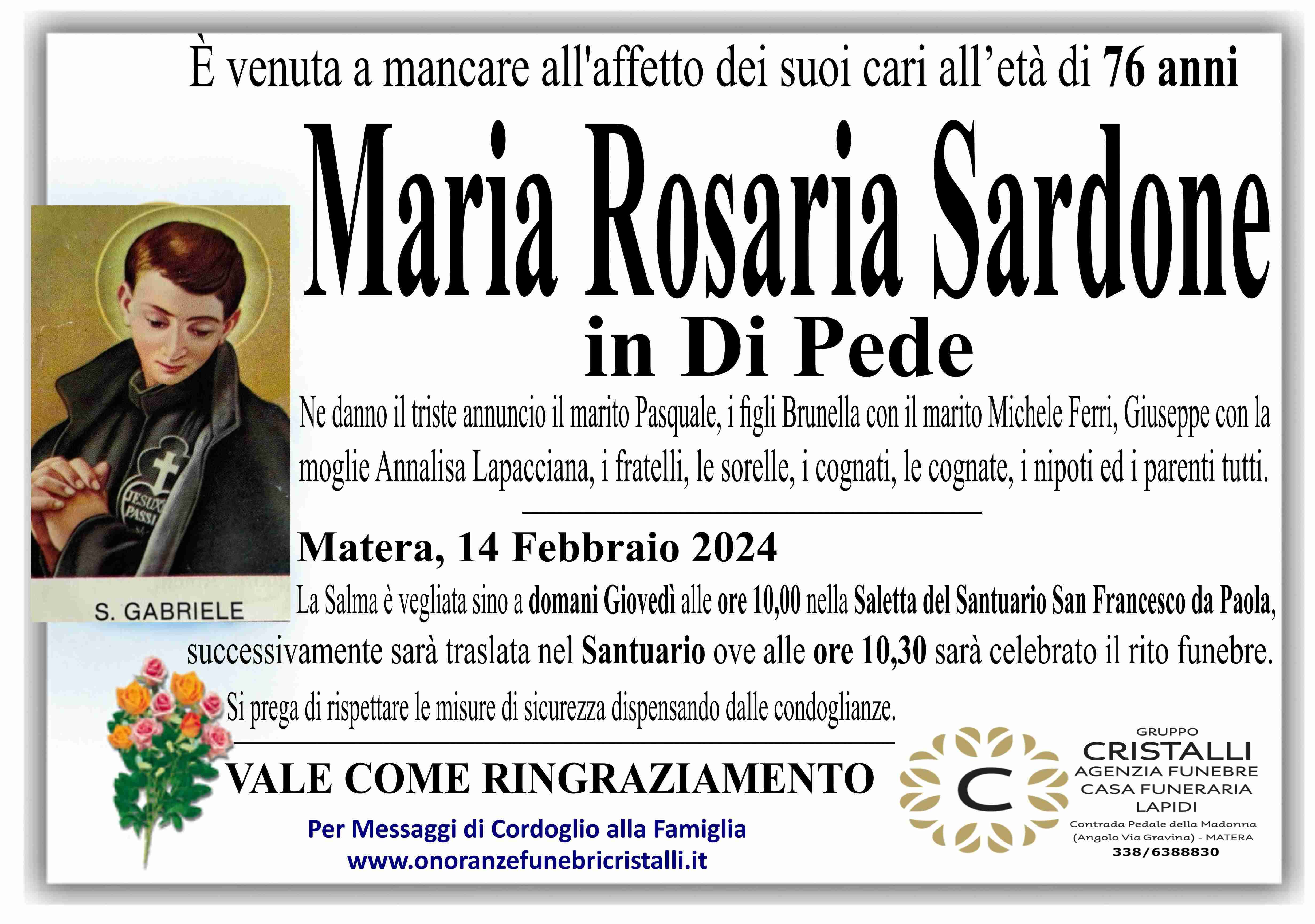 Maria Rosaria Sardone
