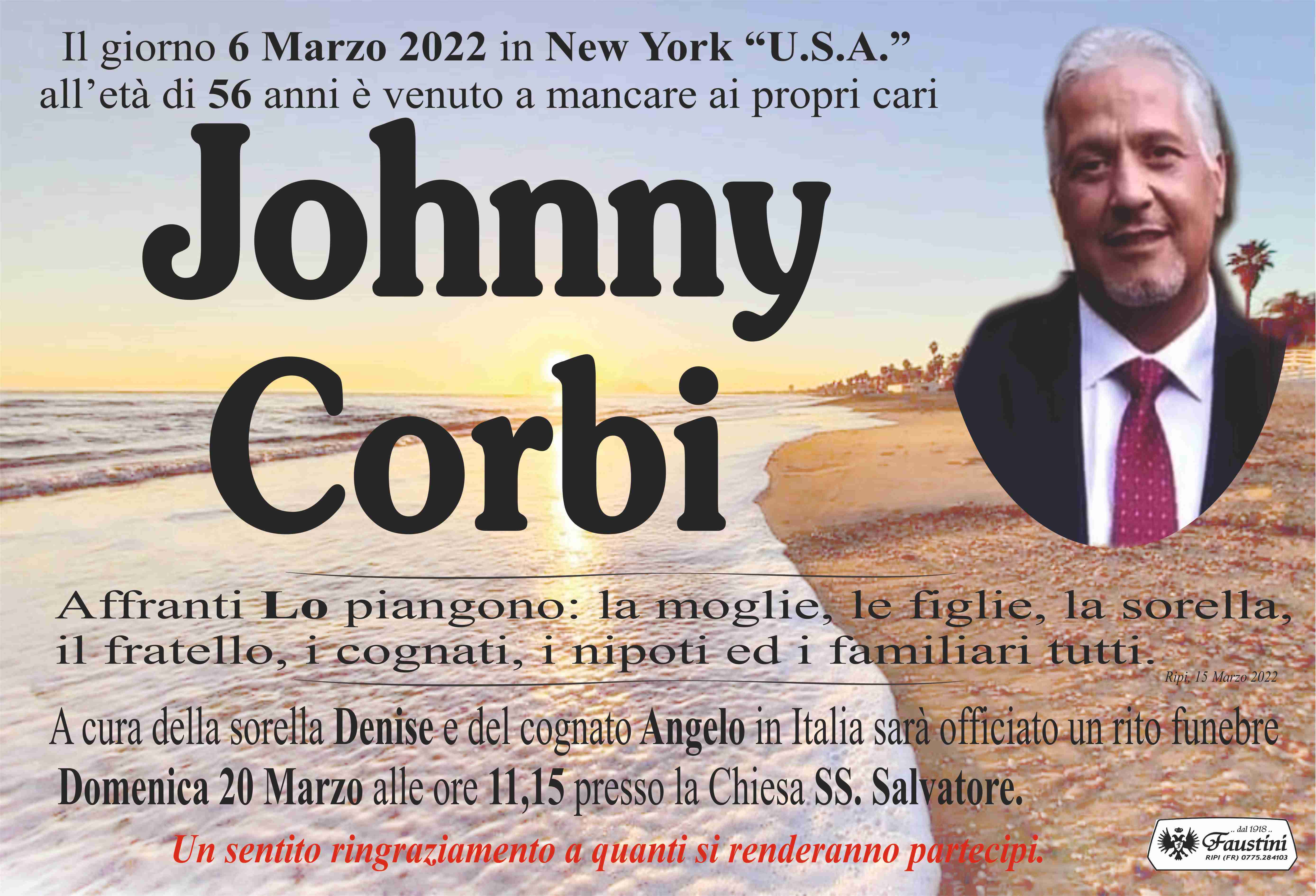 Johnny Corbi