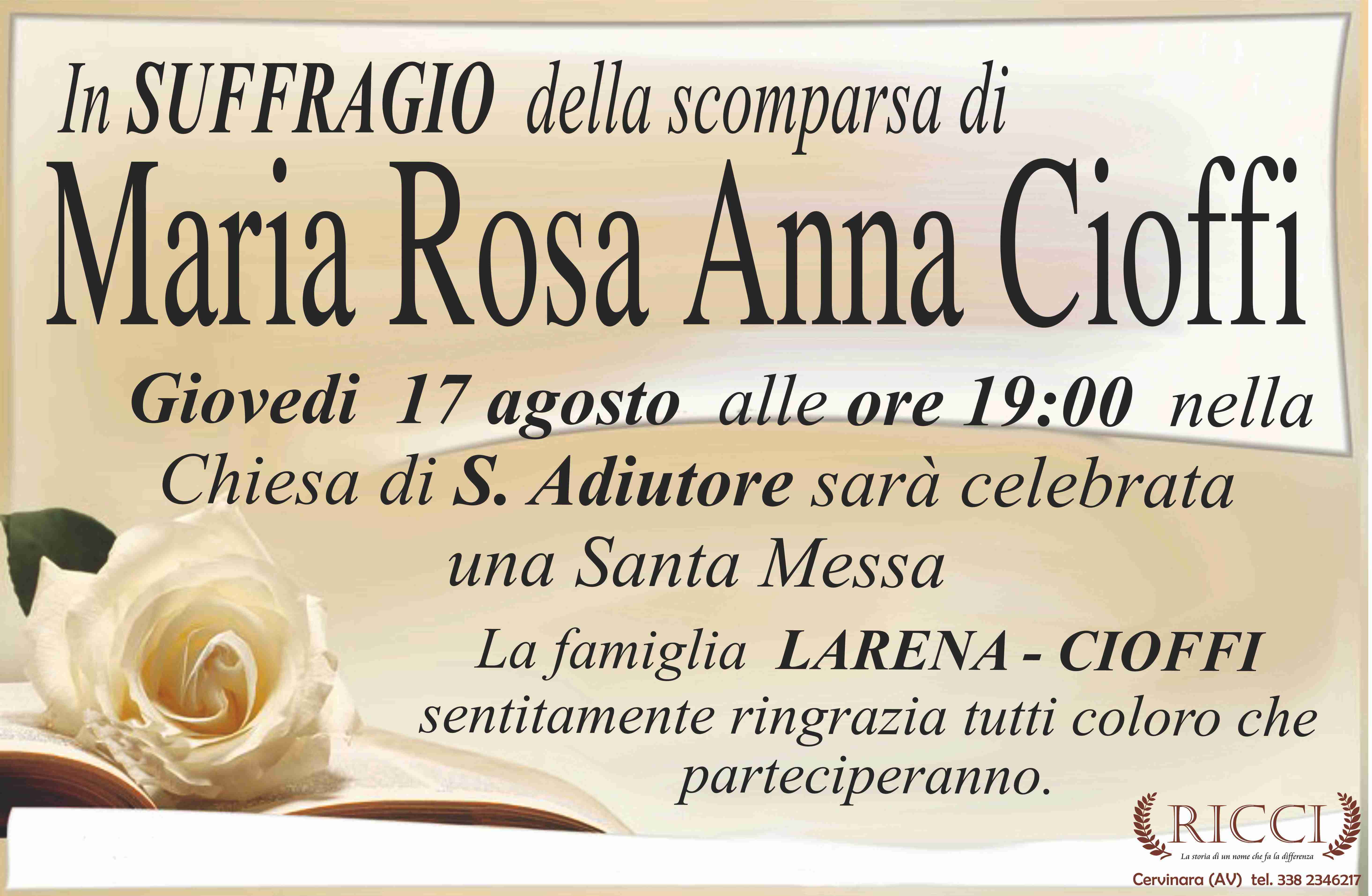 Maria Rosa Anna Cioffi