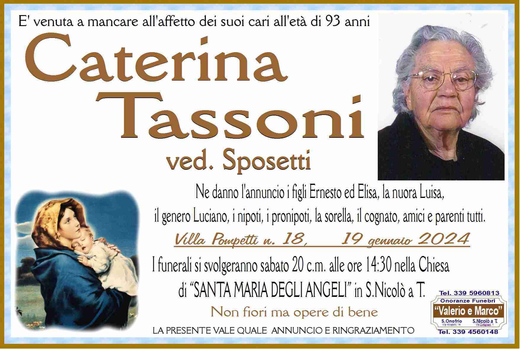 Caterina Tassoni