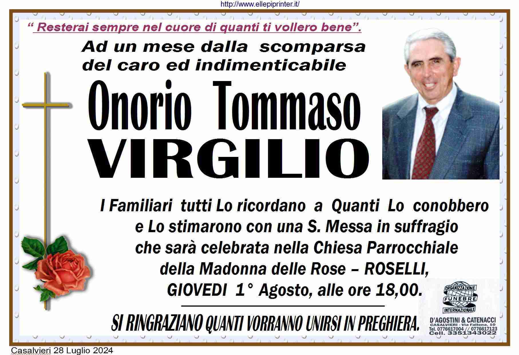 Onorio Tommaso Virgilio