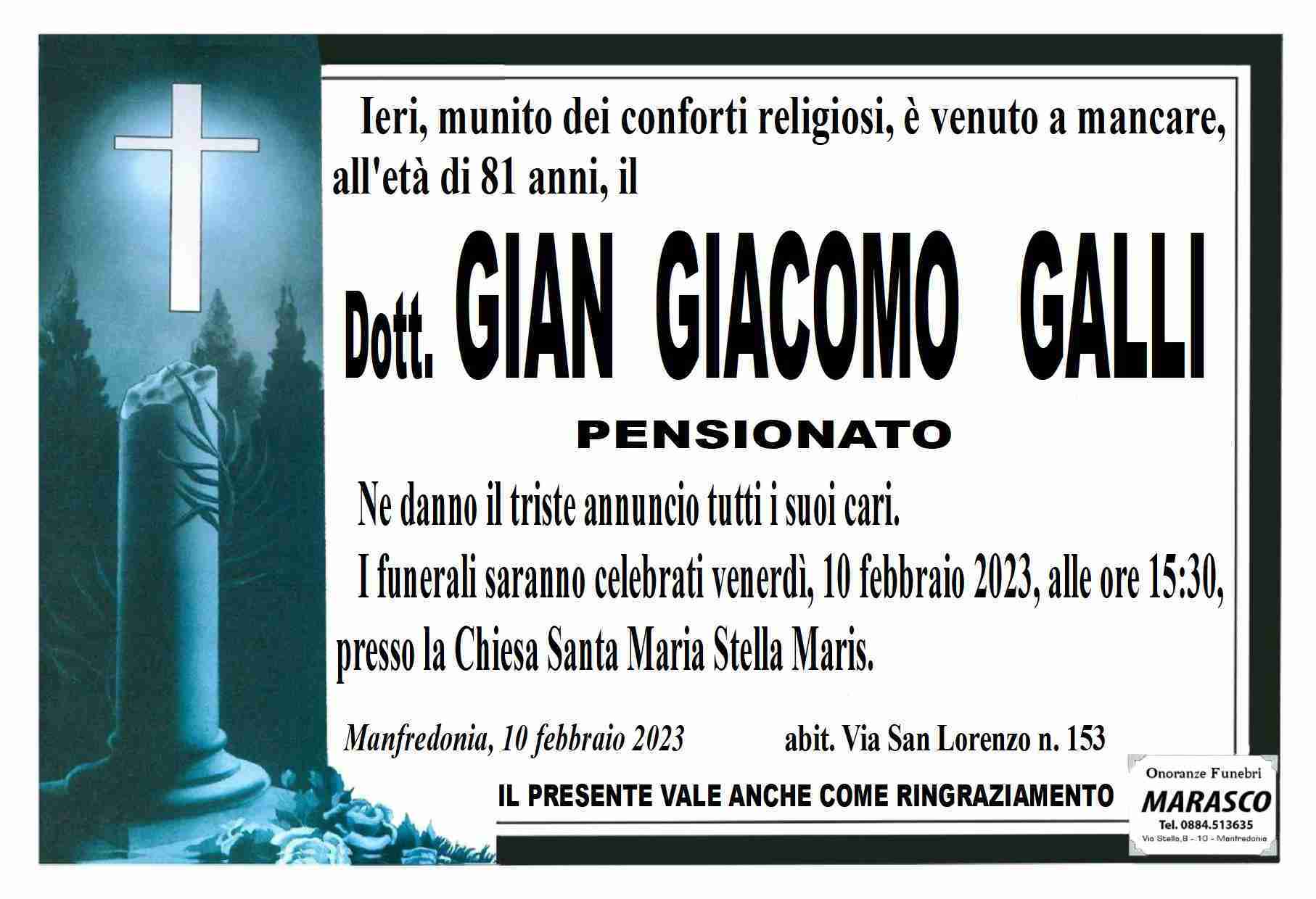 Gian Giacomo Galli