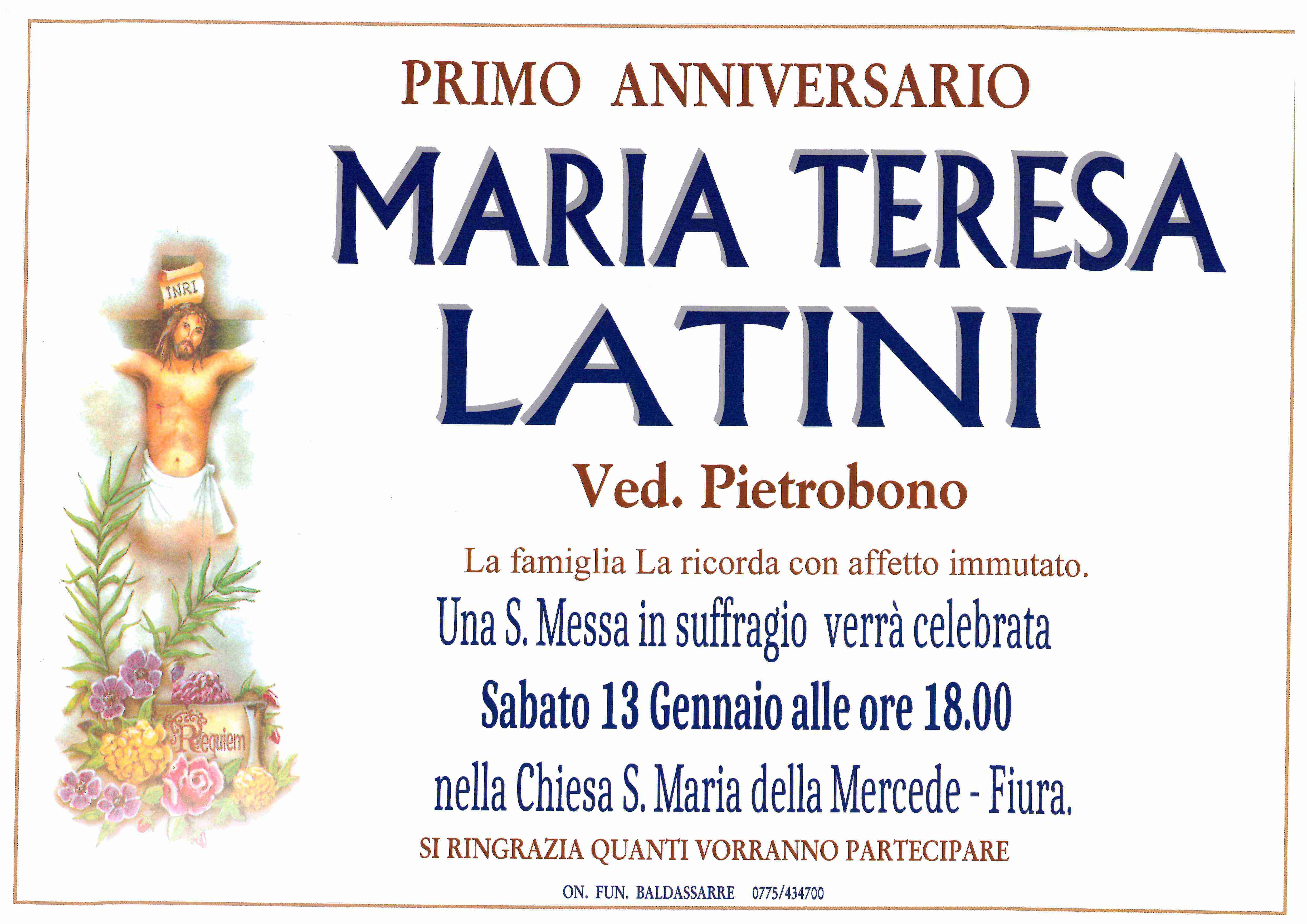 Maria Teresa Latini