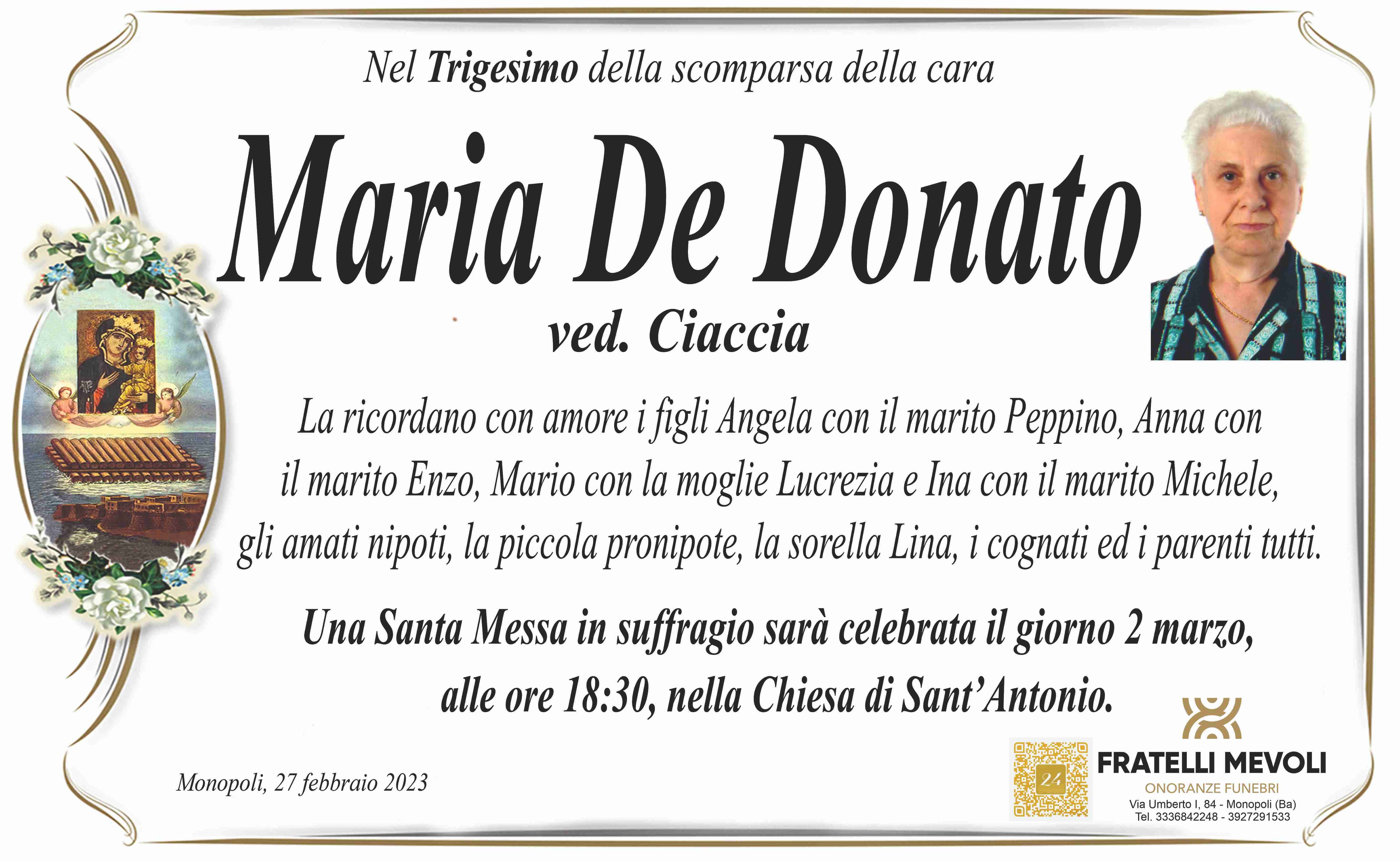 Maria De Donato