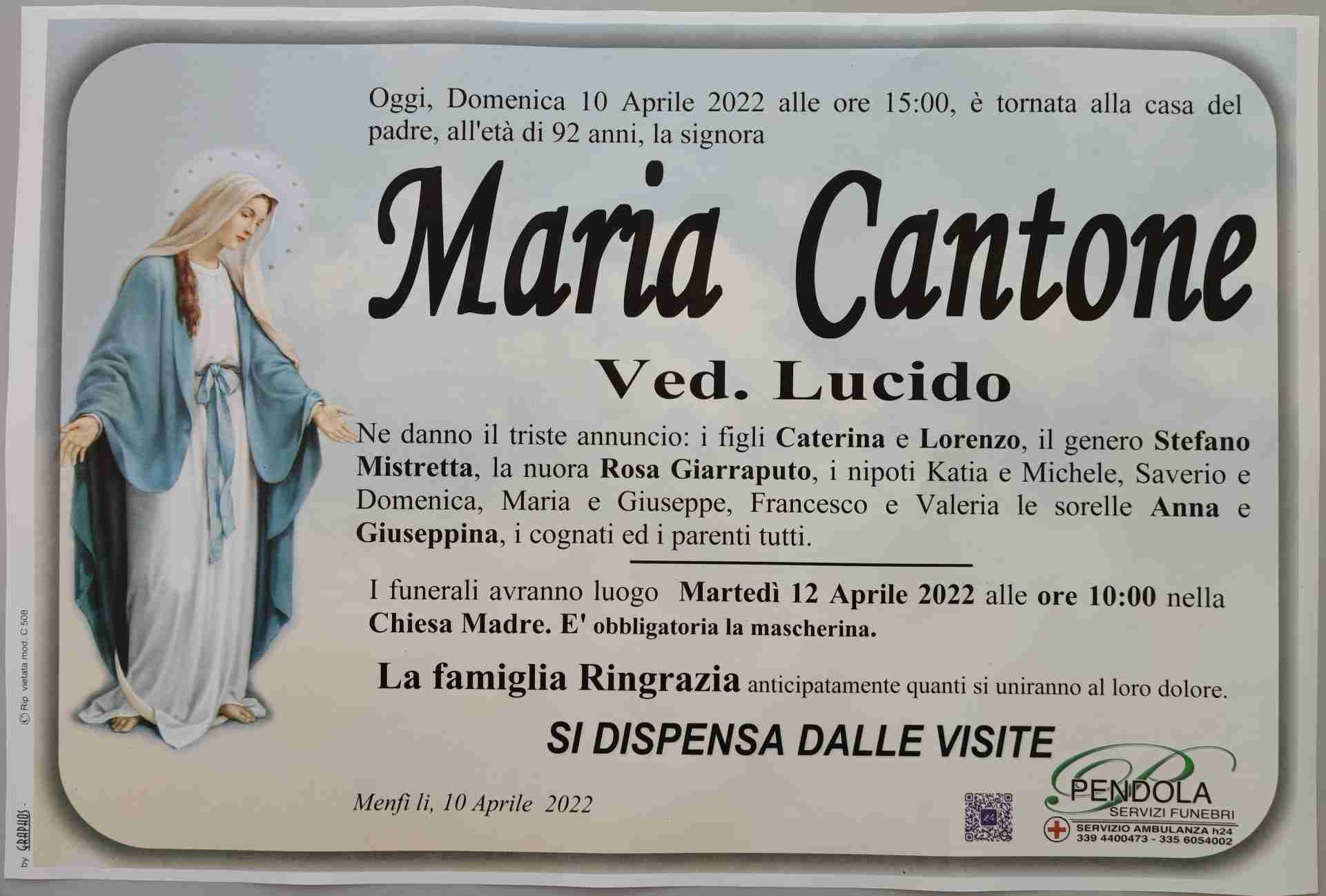 Maria Cantone