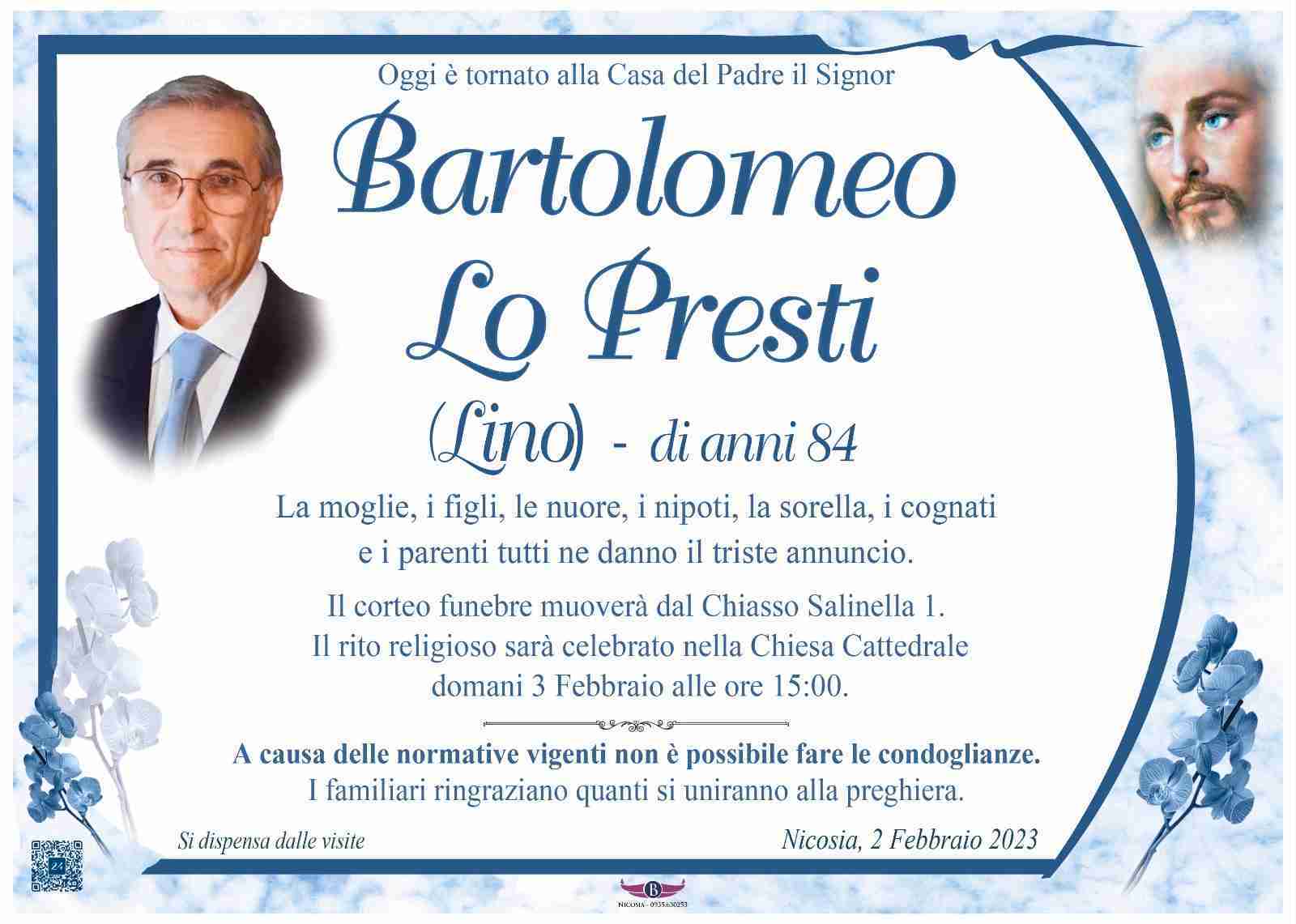 Bartolomeo Lo Presti