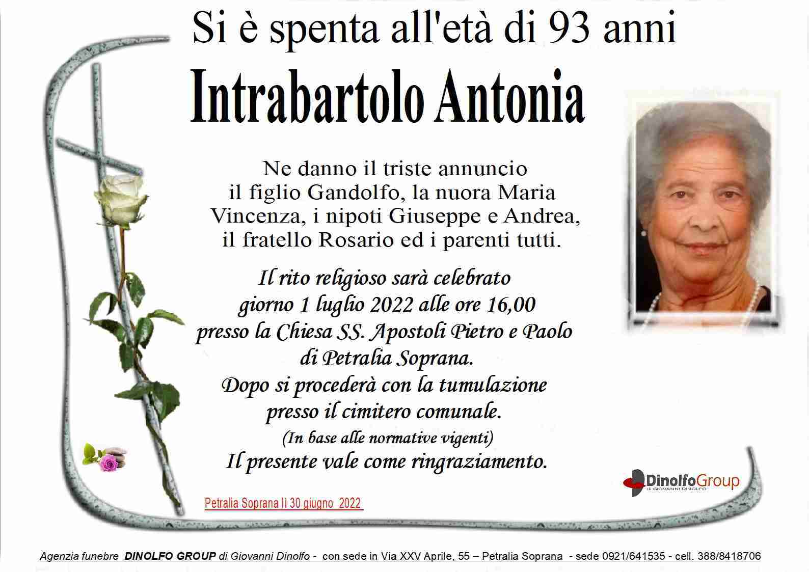 Antonia Intrabartolo