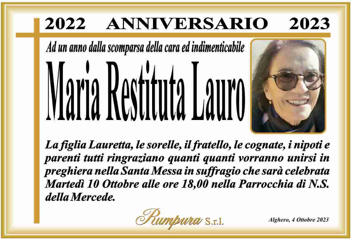 Maria Restituta Lauro