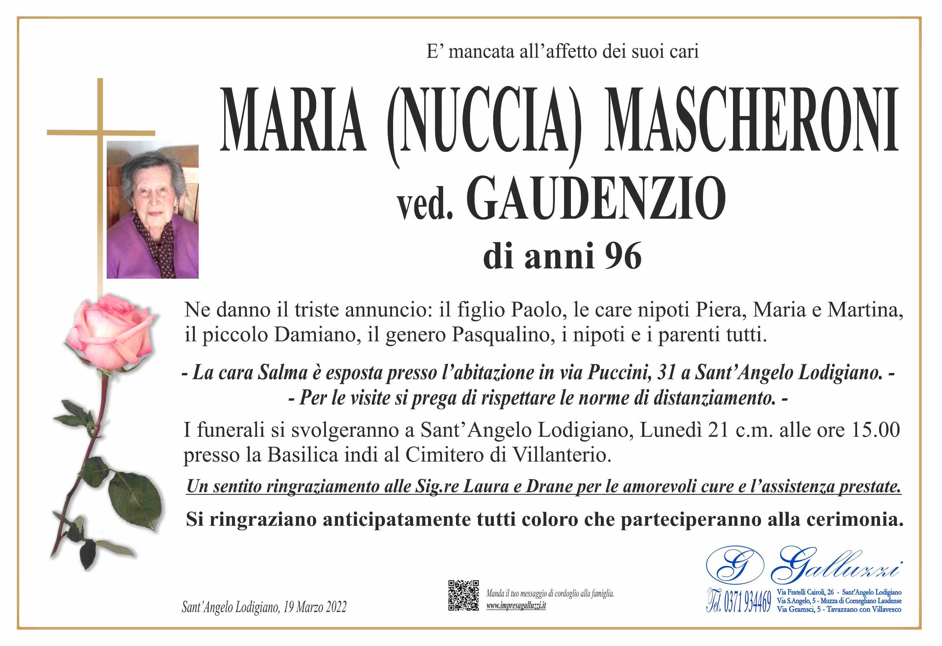 Maria Mascheroni