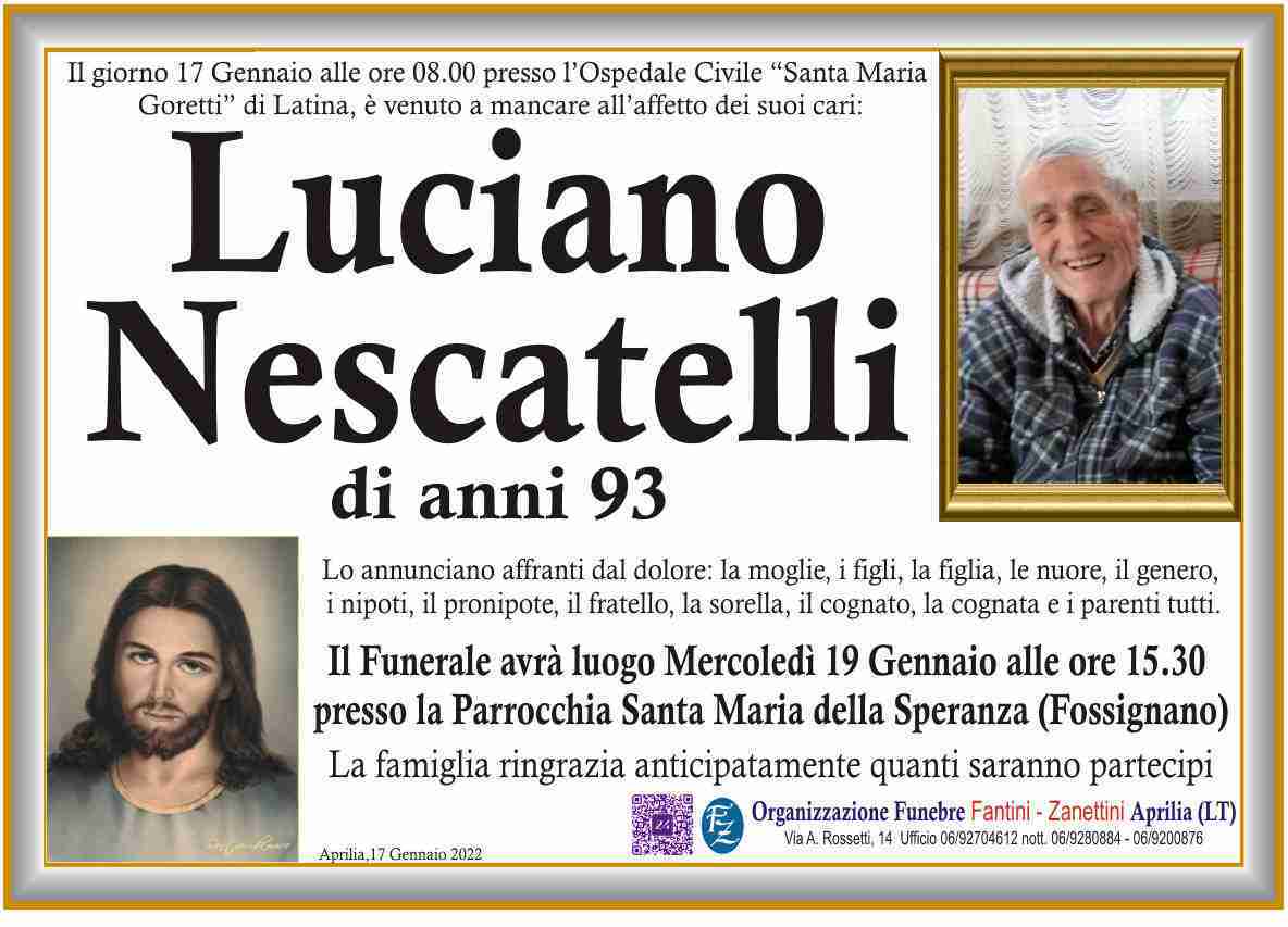 Luciano Nescatelli