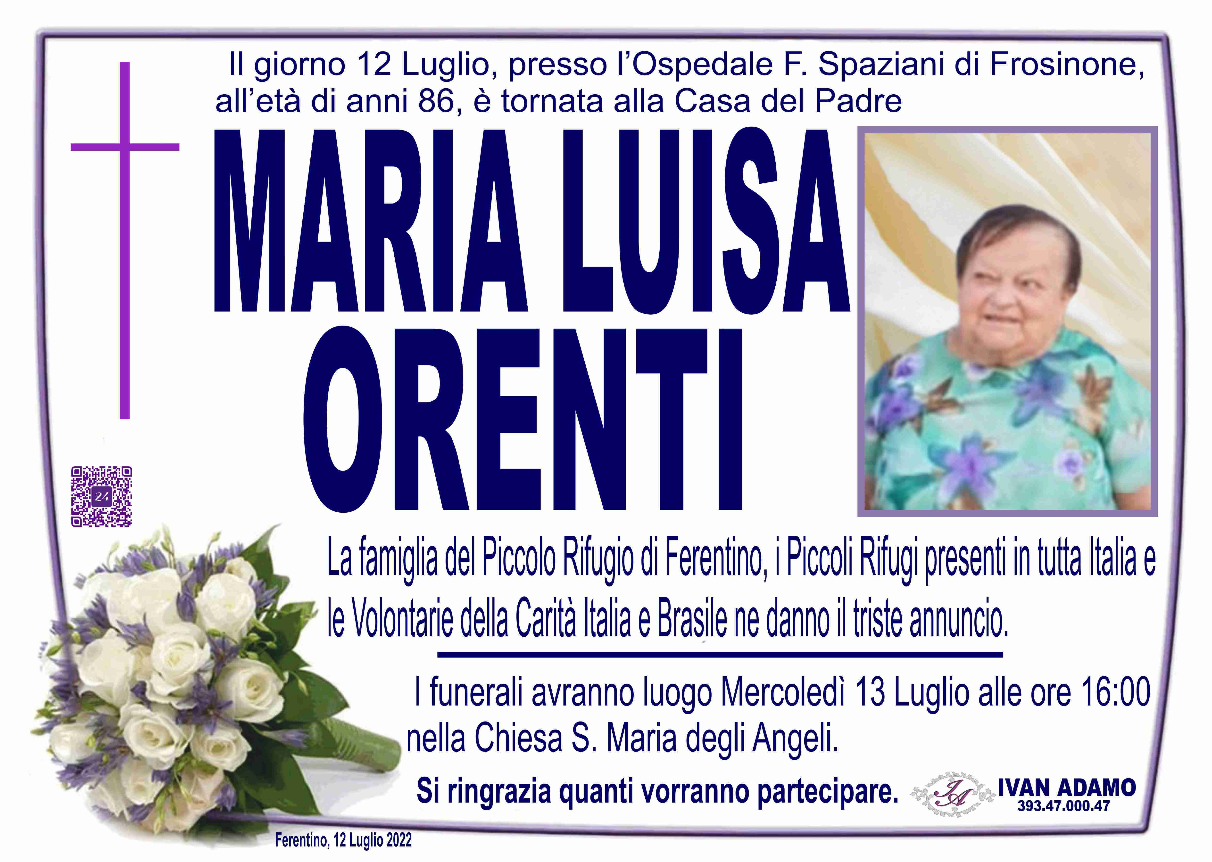 Maria Luisa Orenti