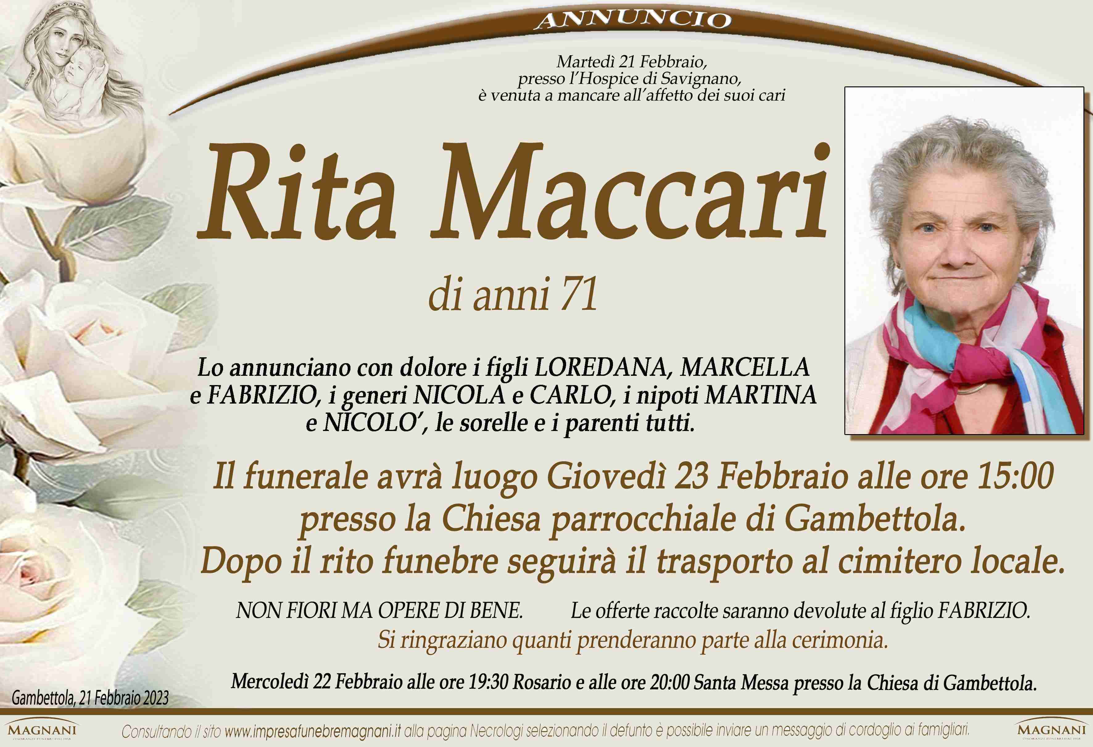 Rita Maccari