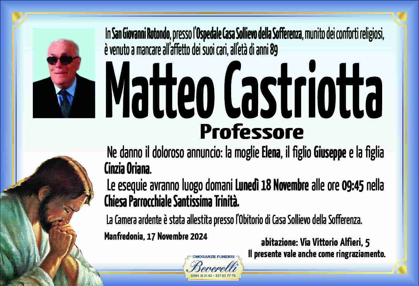 Matteo Castriotta