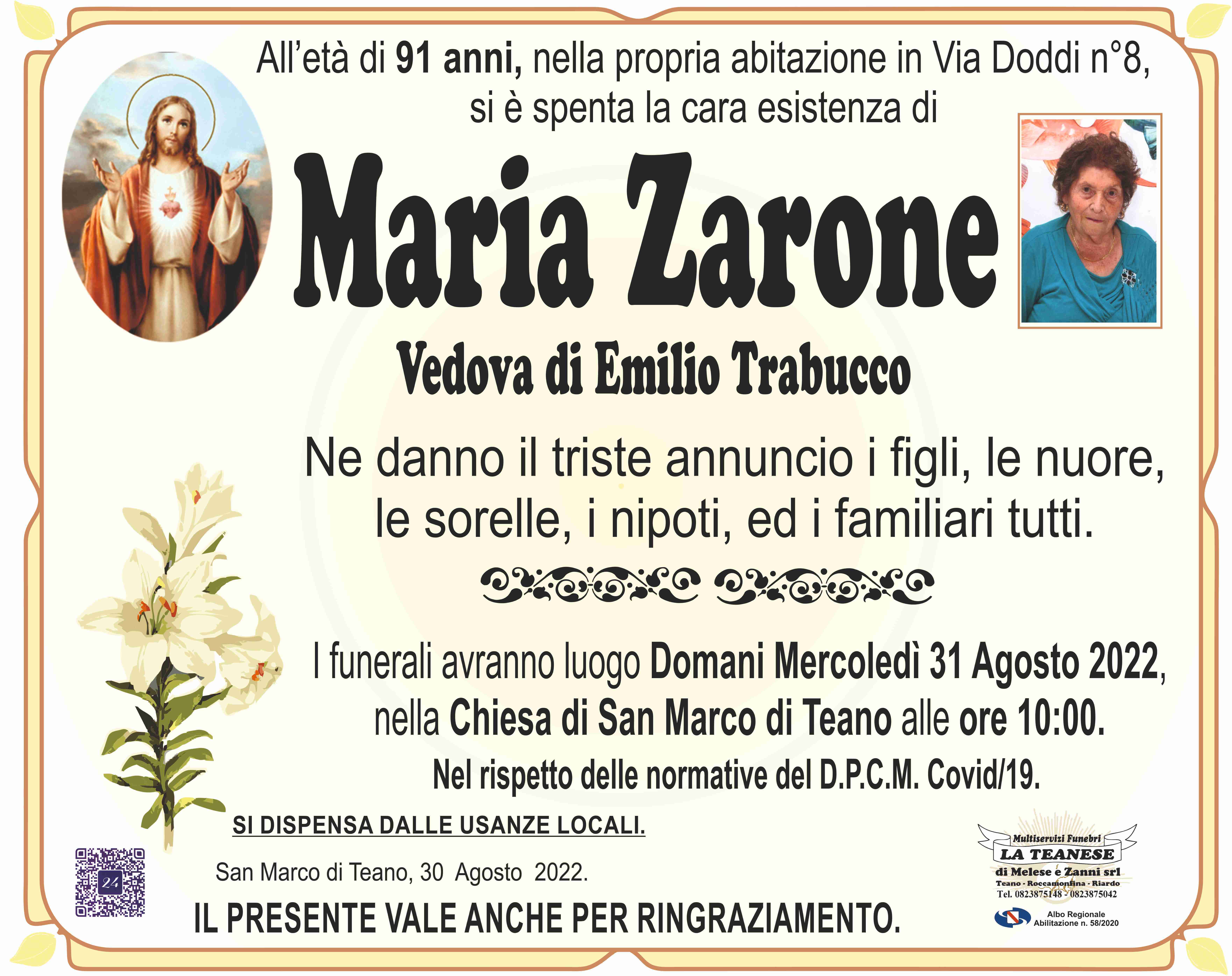 Maria Zarone