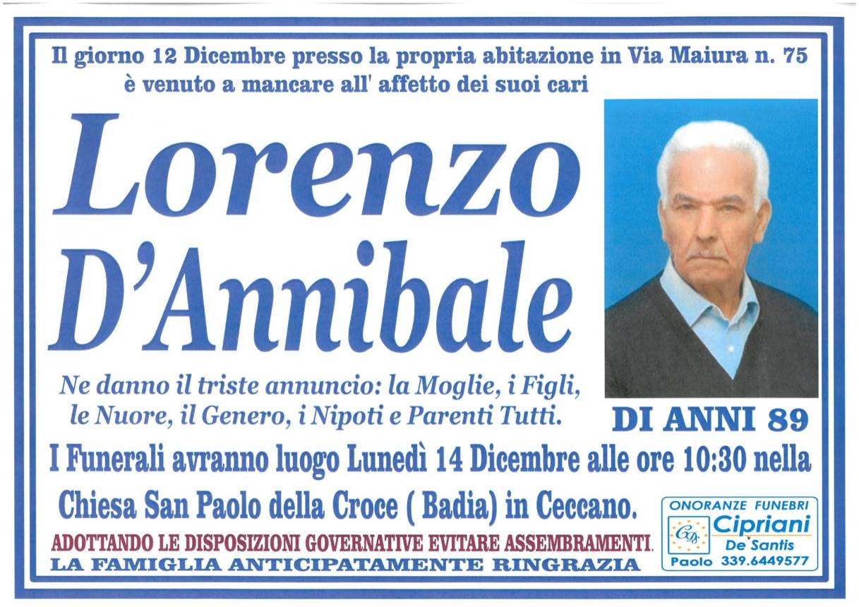 Lorenzo D’Annibale