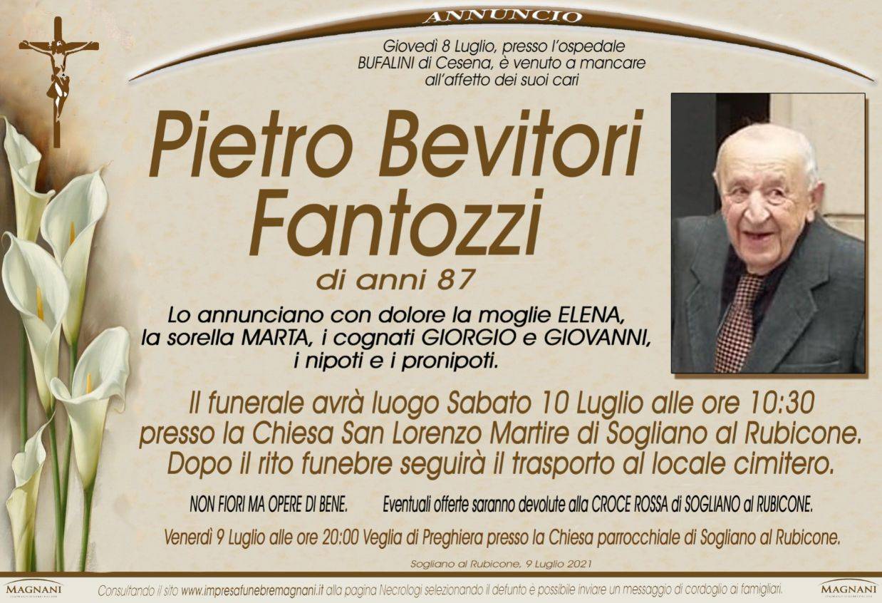 Pietro Bevitori Fantozzi