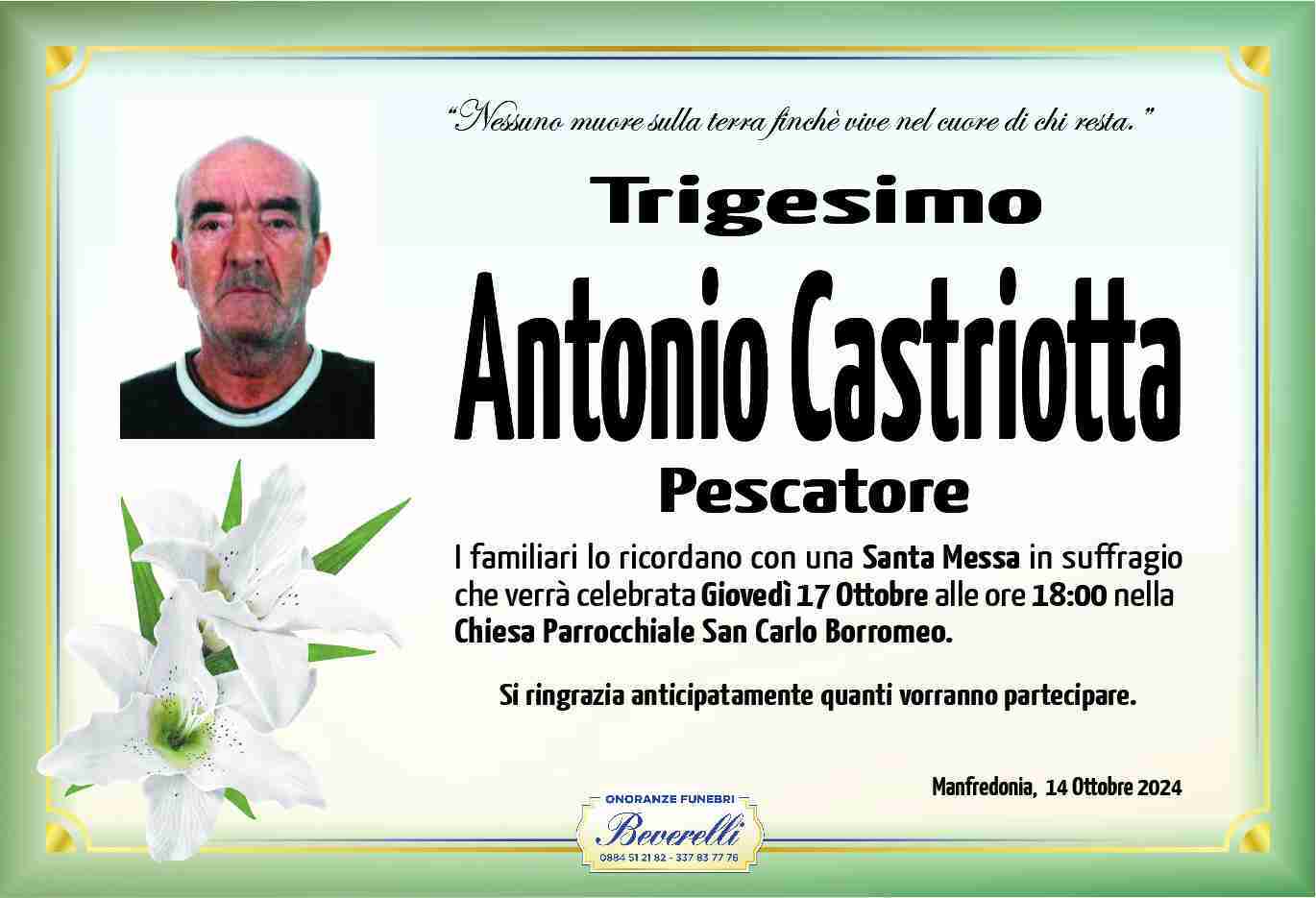 Antonio Castriotta