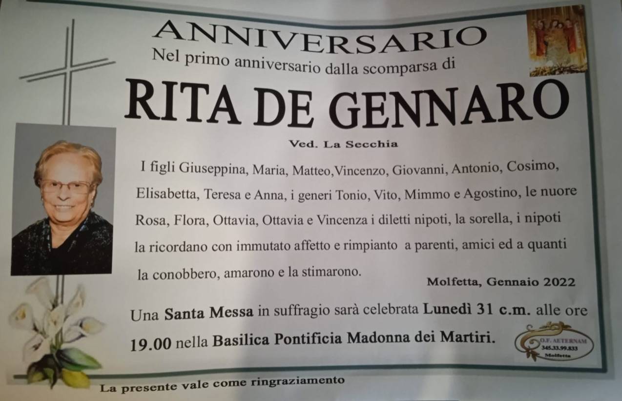 Rita De Gennaro