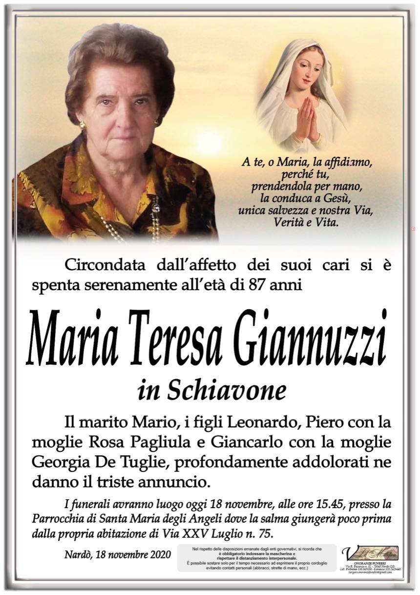 Maria Teresa Giannuzzi