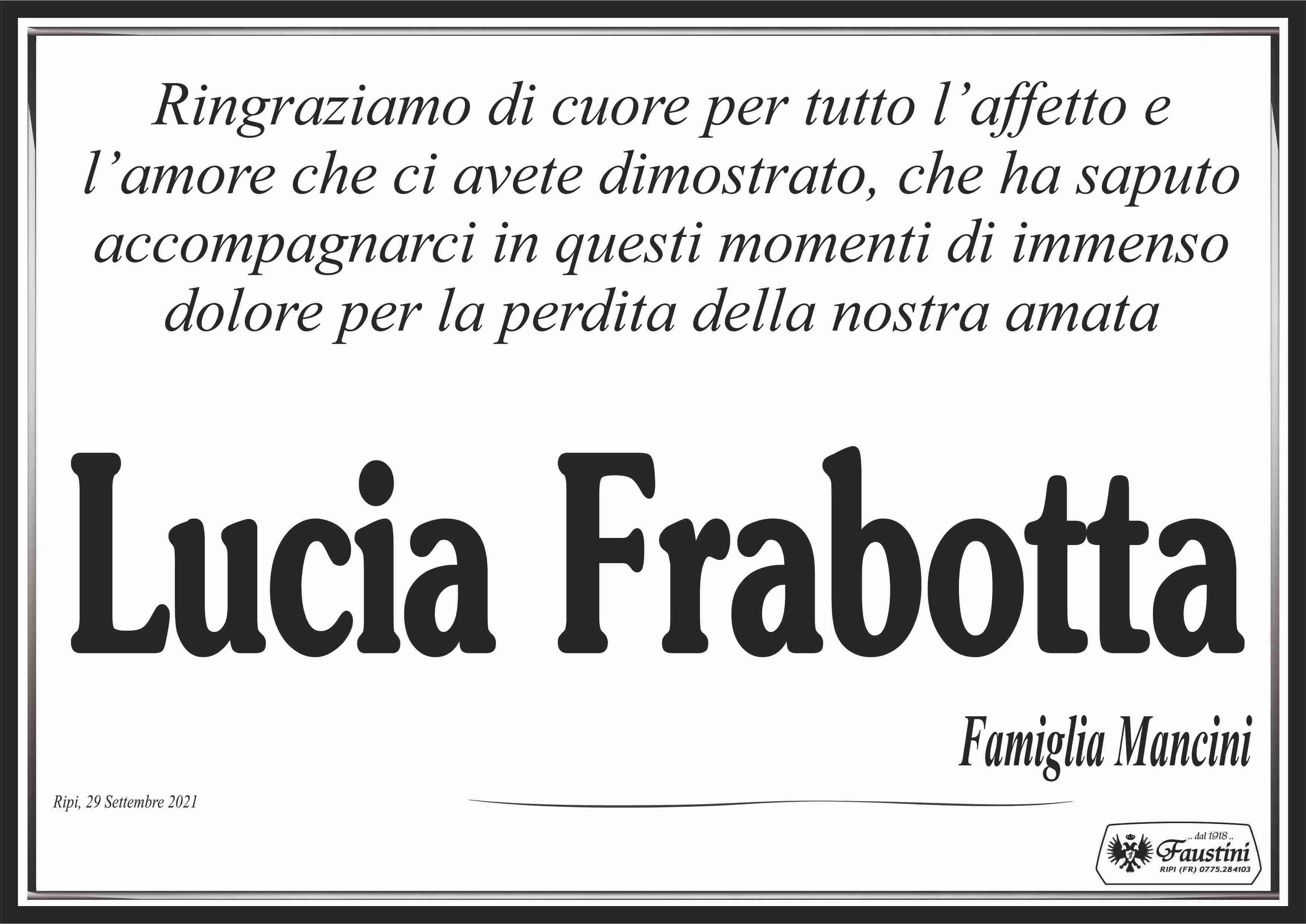 Lucia Frabotta