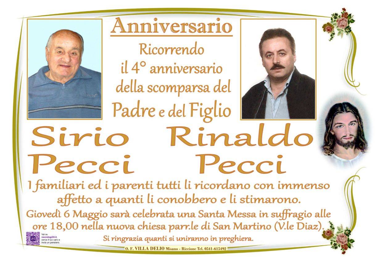 Sirio Pecci e Rinaldo Pecci