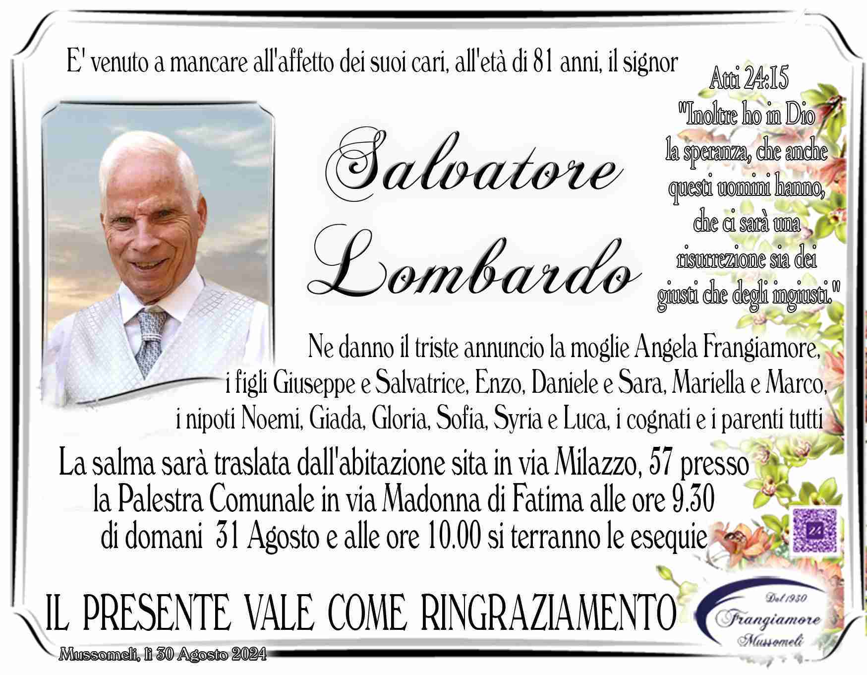 Salvatore Lombardo