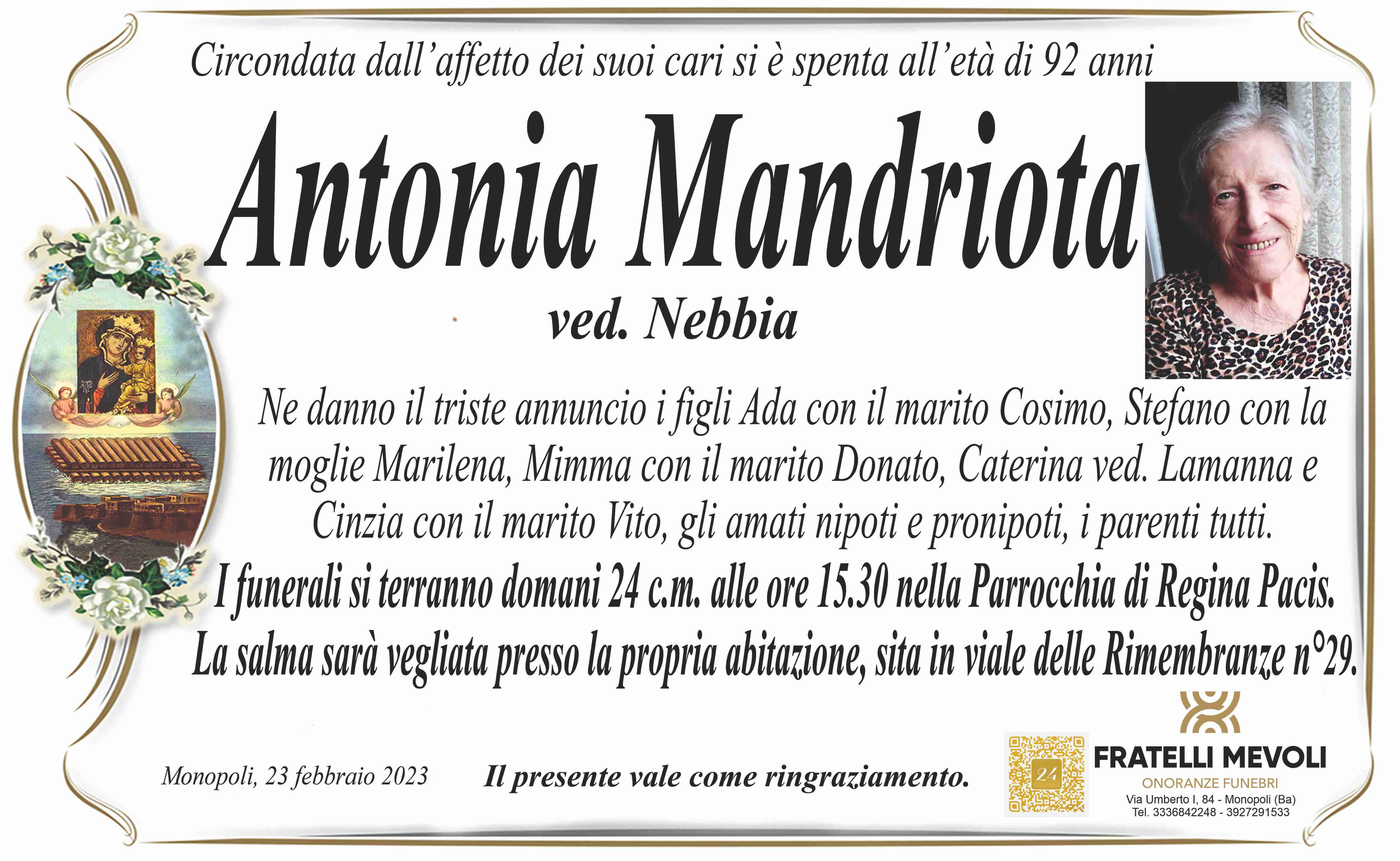 Antonia Mandriota